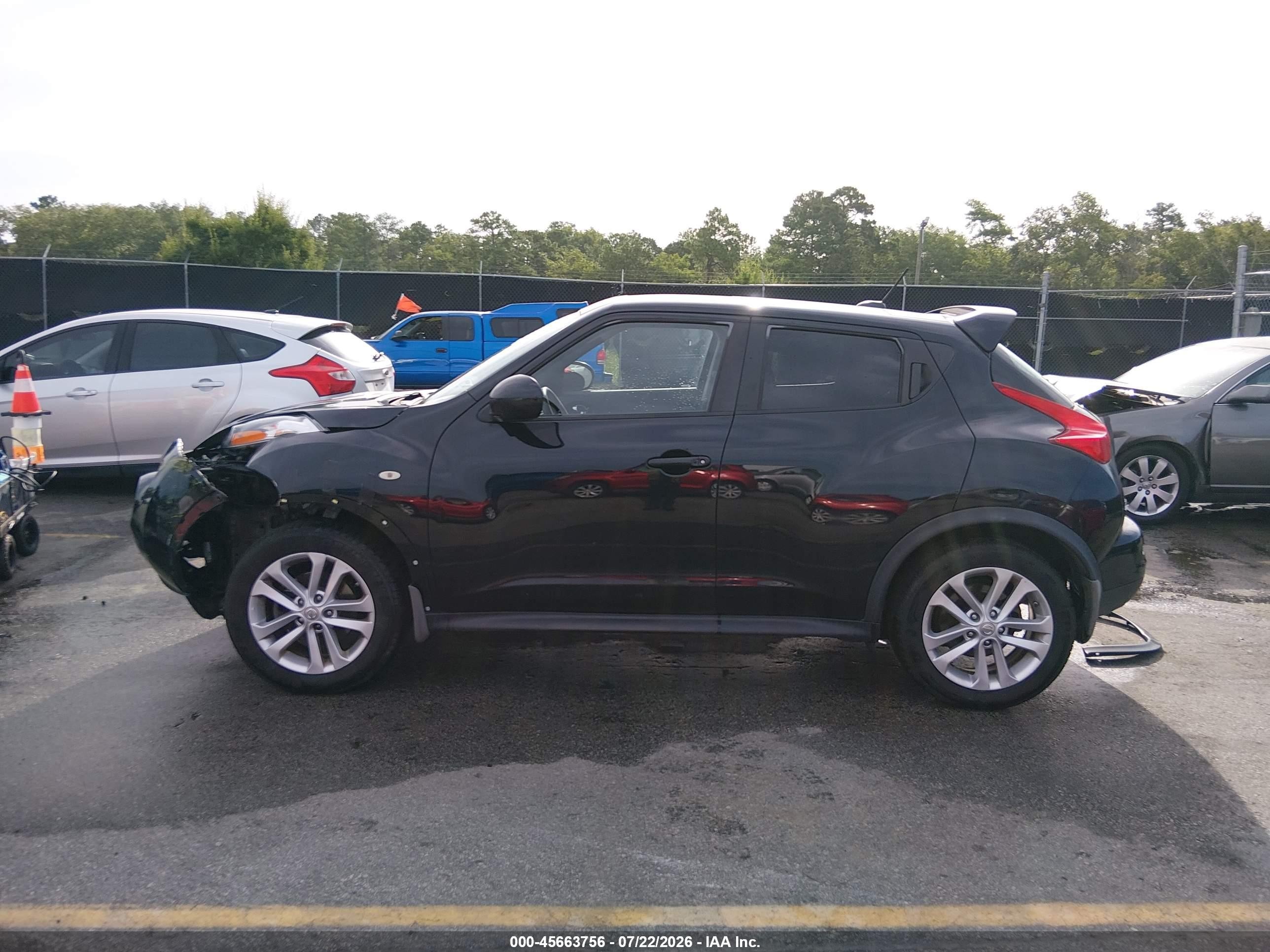 2011 Nissan Juke Sv Black vin: JN8AF5MV6BT025884