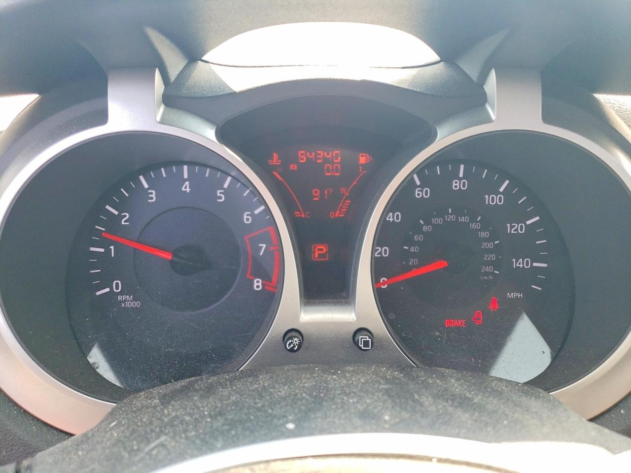 2012 Nissan Juke S Charcoal vin: JN8AF5MV6CT117157