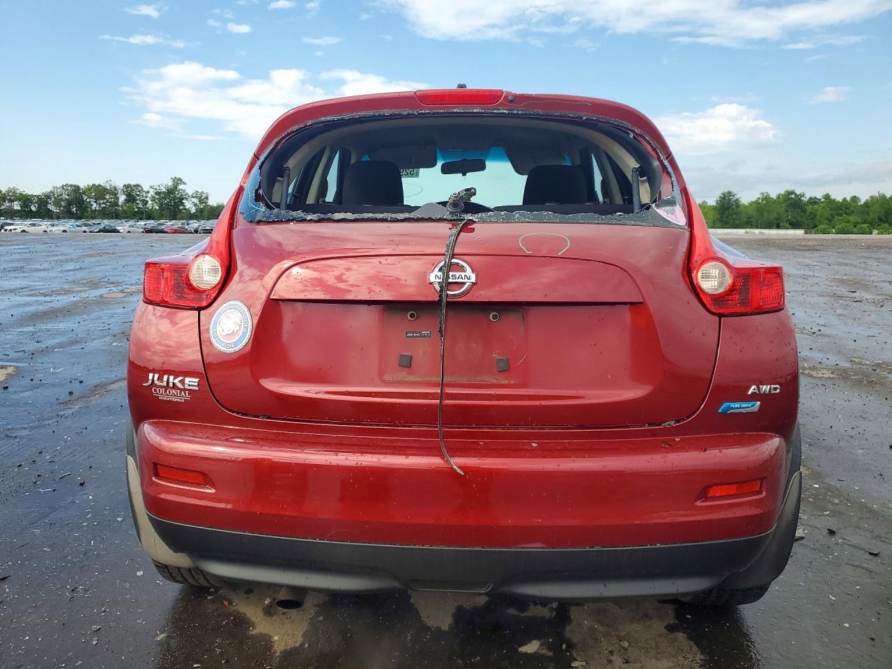 2012 Nissan Juke S Red vin: JN8AF5MV6CT121015