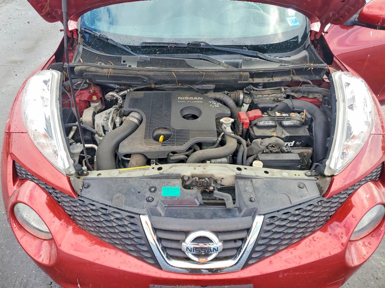 2012 Nissan Juke S Red vin: JN8AF5MV6CT121015