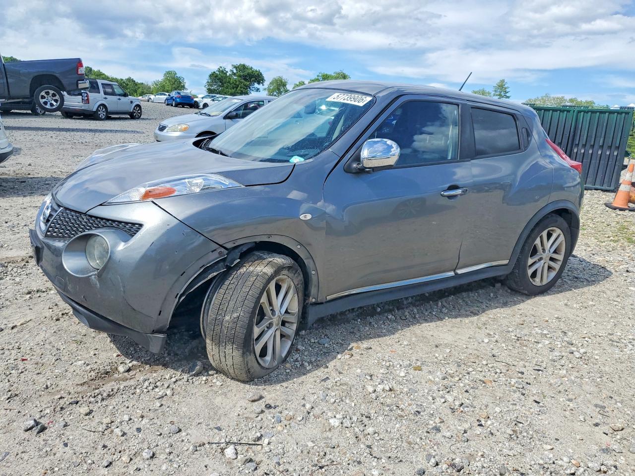 2013 Nissan Juke S Gray vin: JN8AF5MV6DT215302
