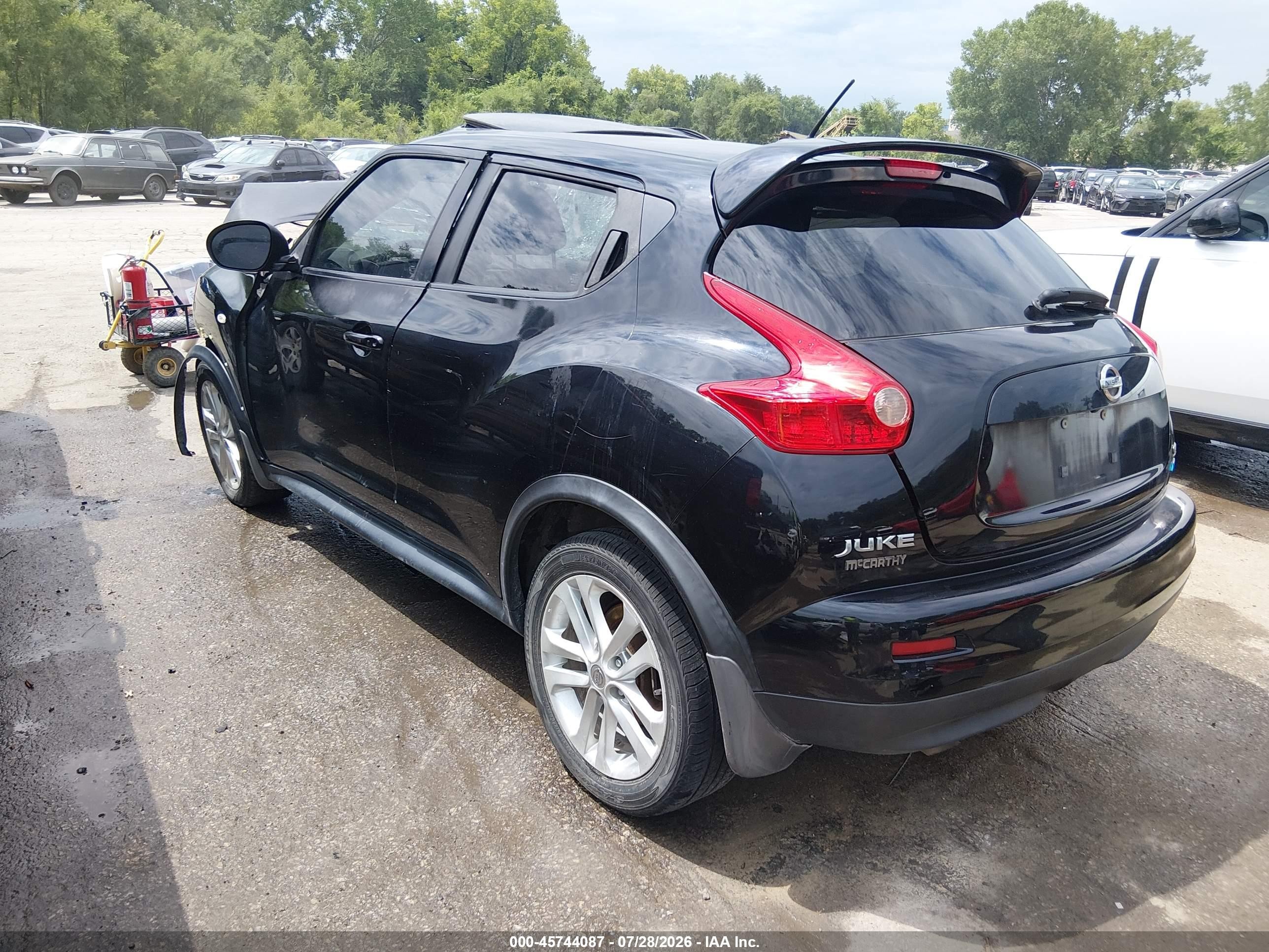 2013 Nissan Juke Sl Black vin: JN8AF5MV6DT216157