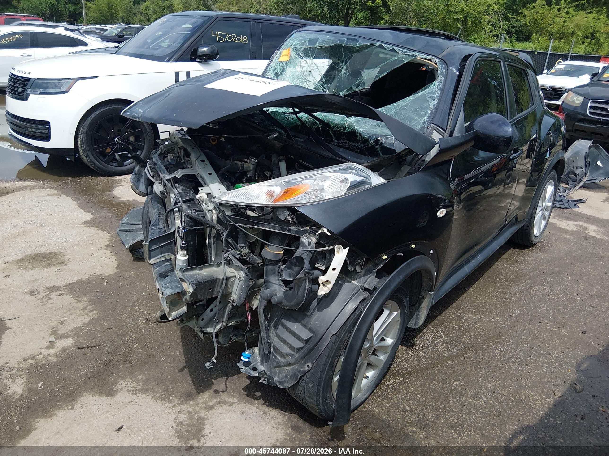 2013 Nissan Juke Sl Black vin: JN8AF5MV6DT216157