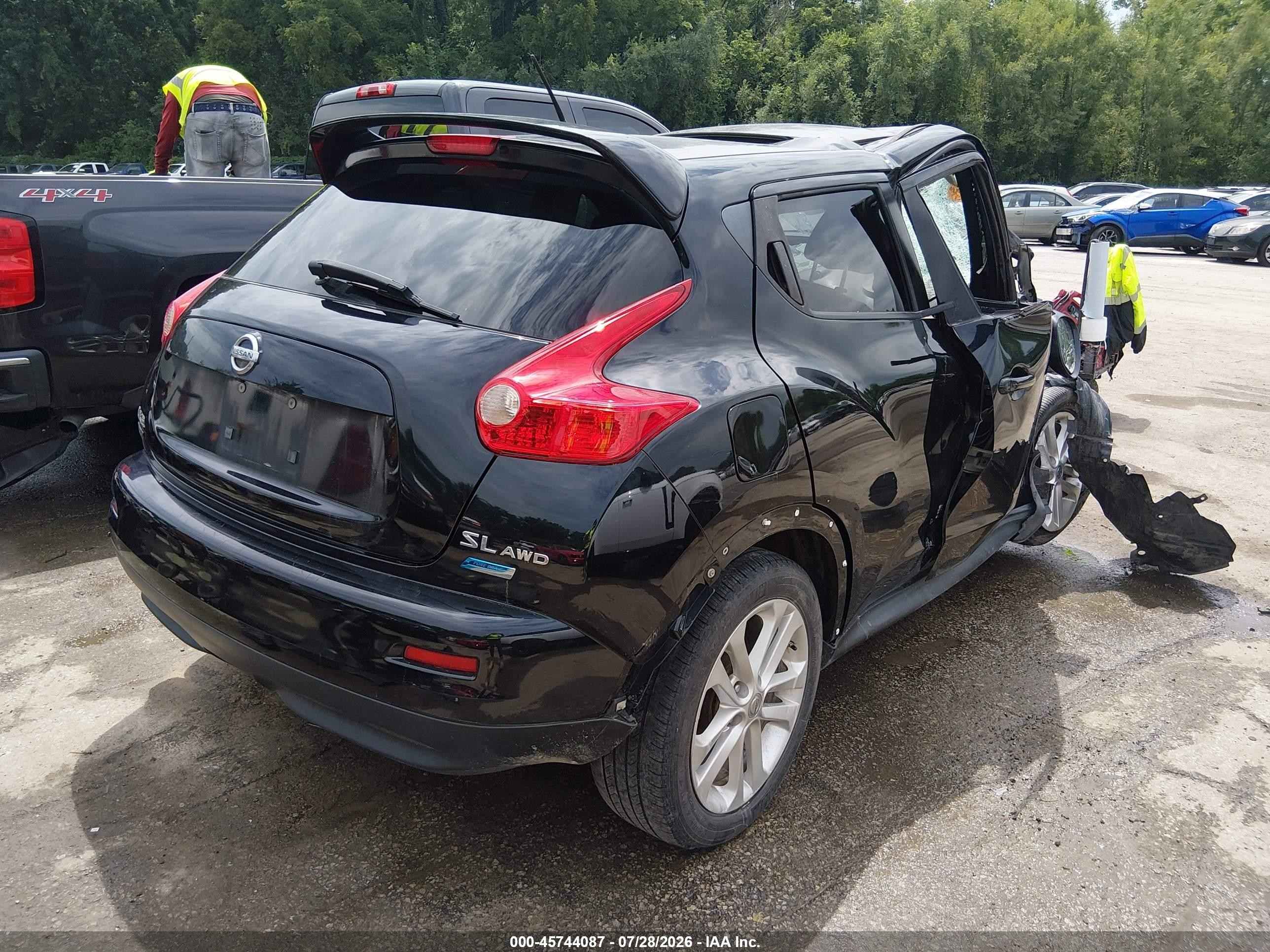 2013 Nissan Juke Sl Black vin: JN8AF5MV6DT216157