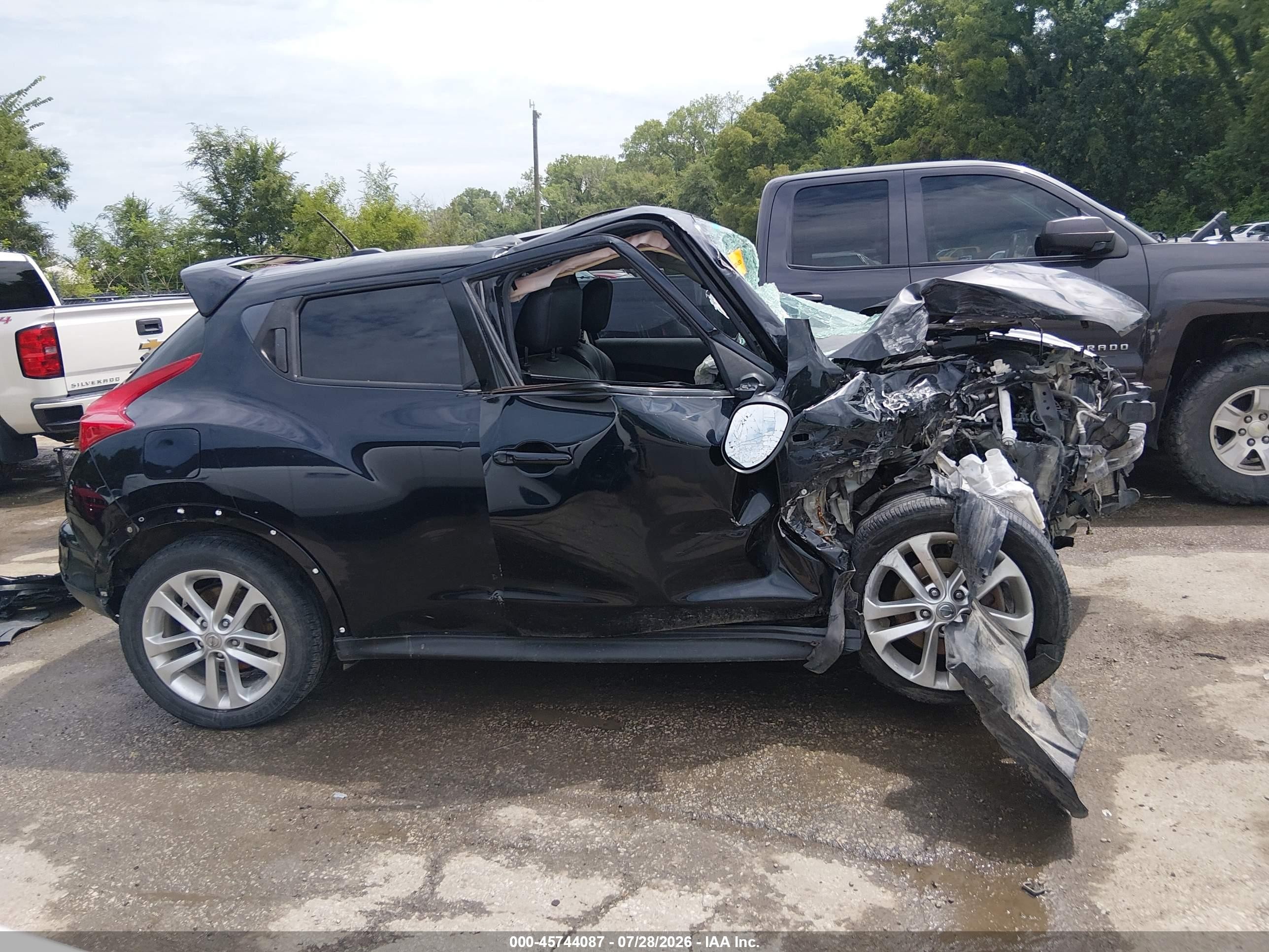 2013 Nissan Juke Sl Black vin: JN8AF5MV6DT216157