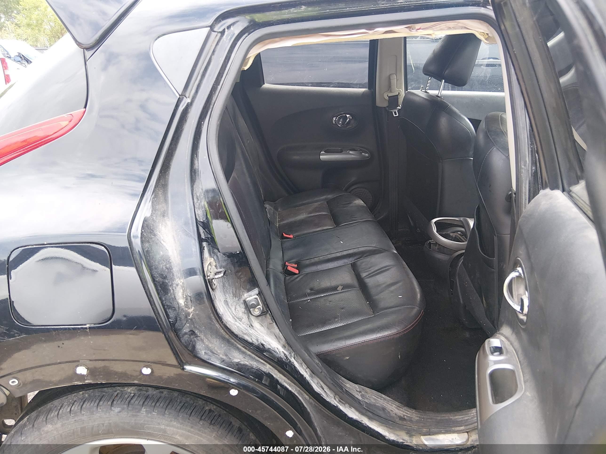 2013 Nissan Juke Sl Black vin: JN8AF5MV6DT216157