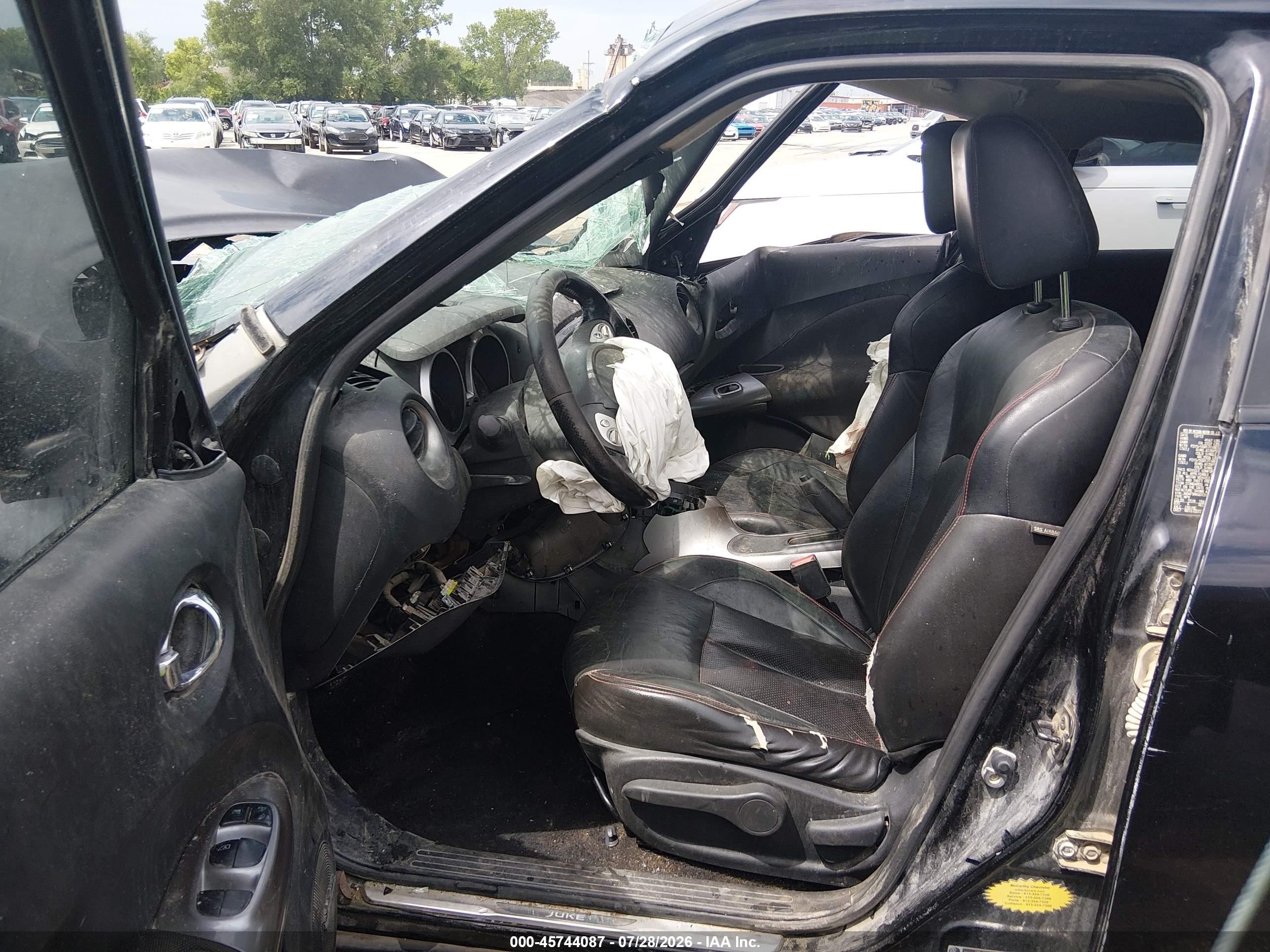 2013 Nissan Juke Sl Black vin: JN8AF5MV6DT216157