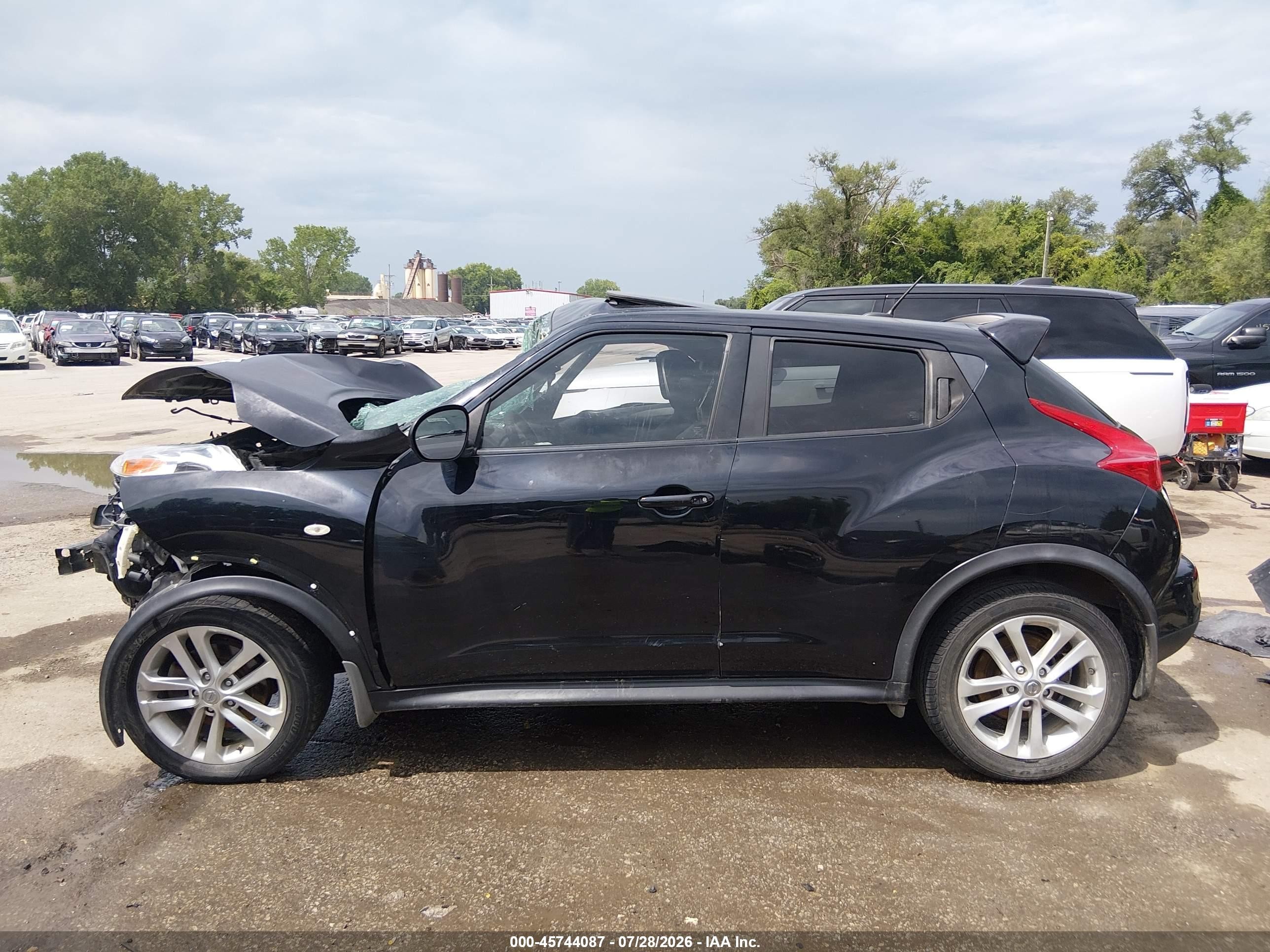 2013 Nissan Juke Sl Black vin: JN8AF5MV6DT216157