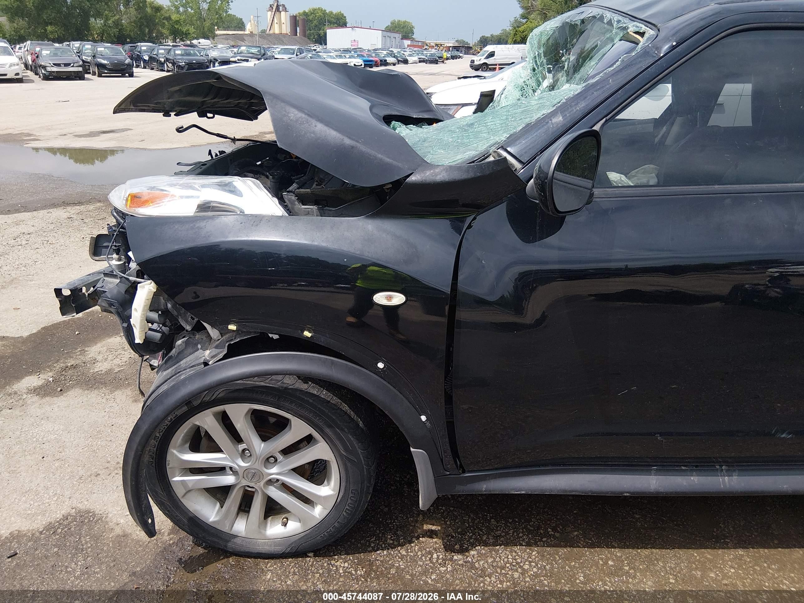 2013 Nissan Juke Sl Black vin: JN8AF5MV6DT216157