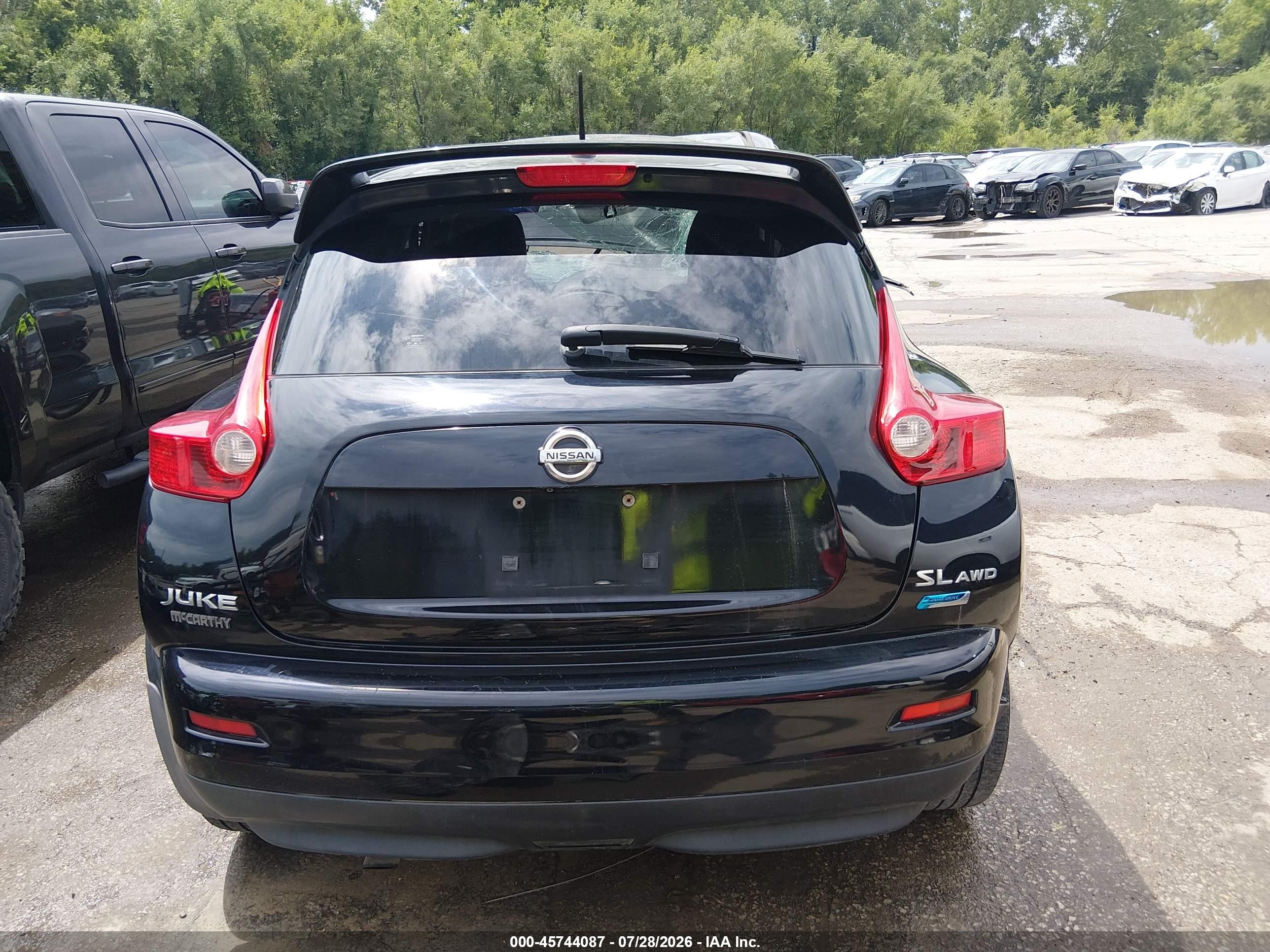 2013 Nissan Juke Sl Black vin: JN8AF5MV6DT216157
