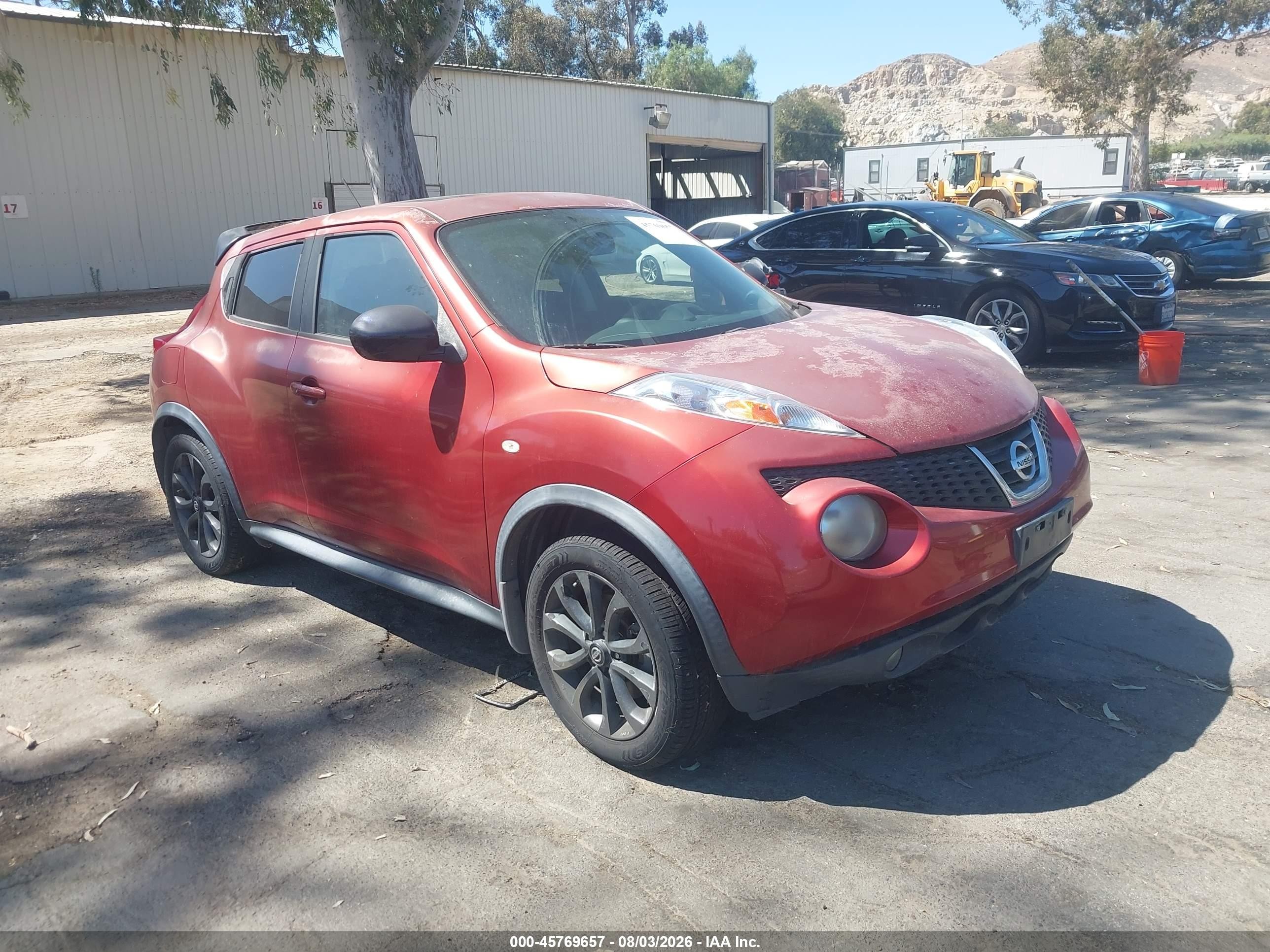 2013 Nissan Juke Sl Красный vin: JN8AF5MV6DT217454