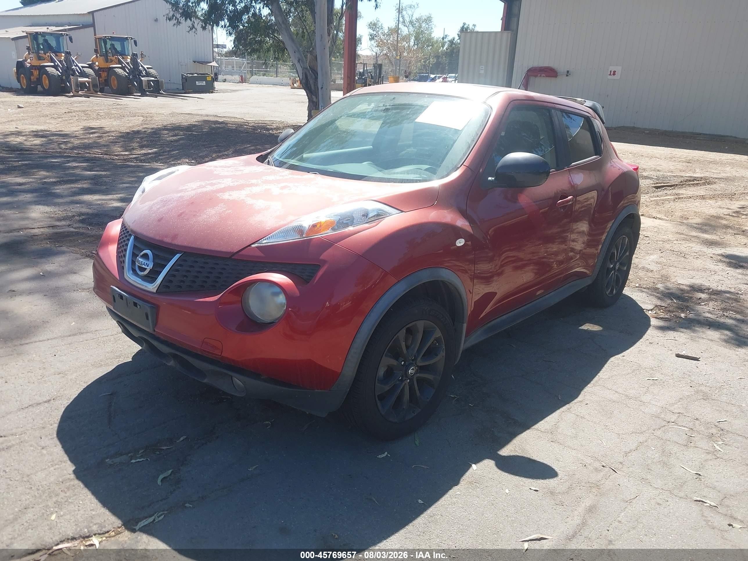 2013 Nissan Juke Sl Красный vin: JN8AF5MV6DT217454