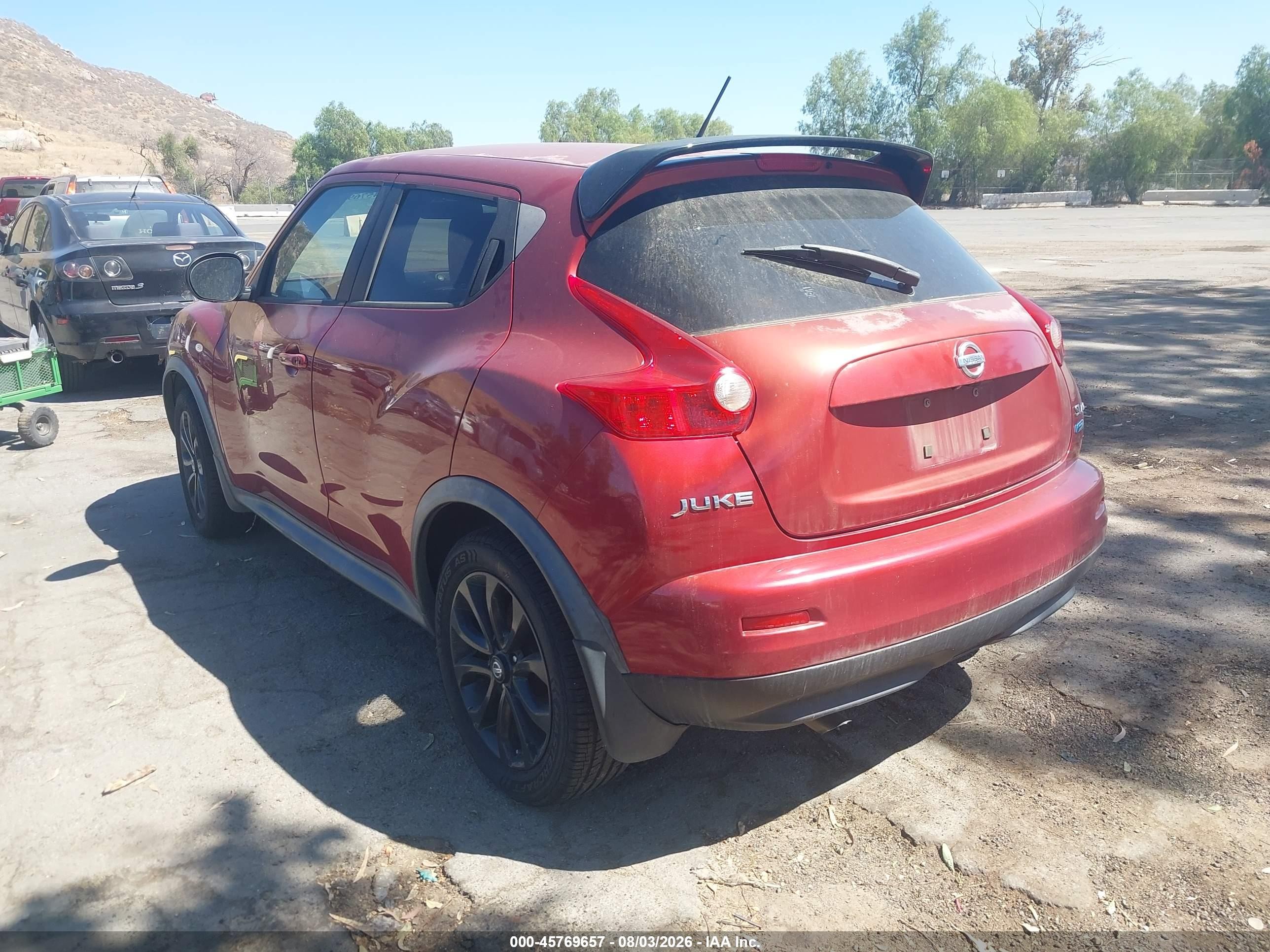 2013 Nissan Juke Sl Красный vin: JN8AF5MV6DT217454