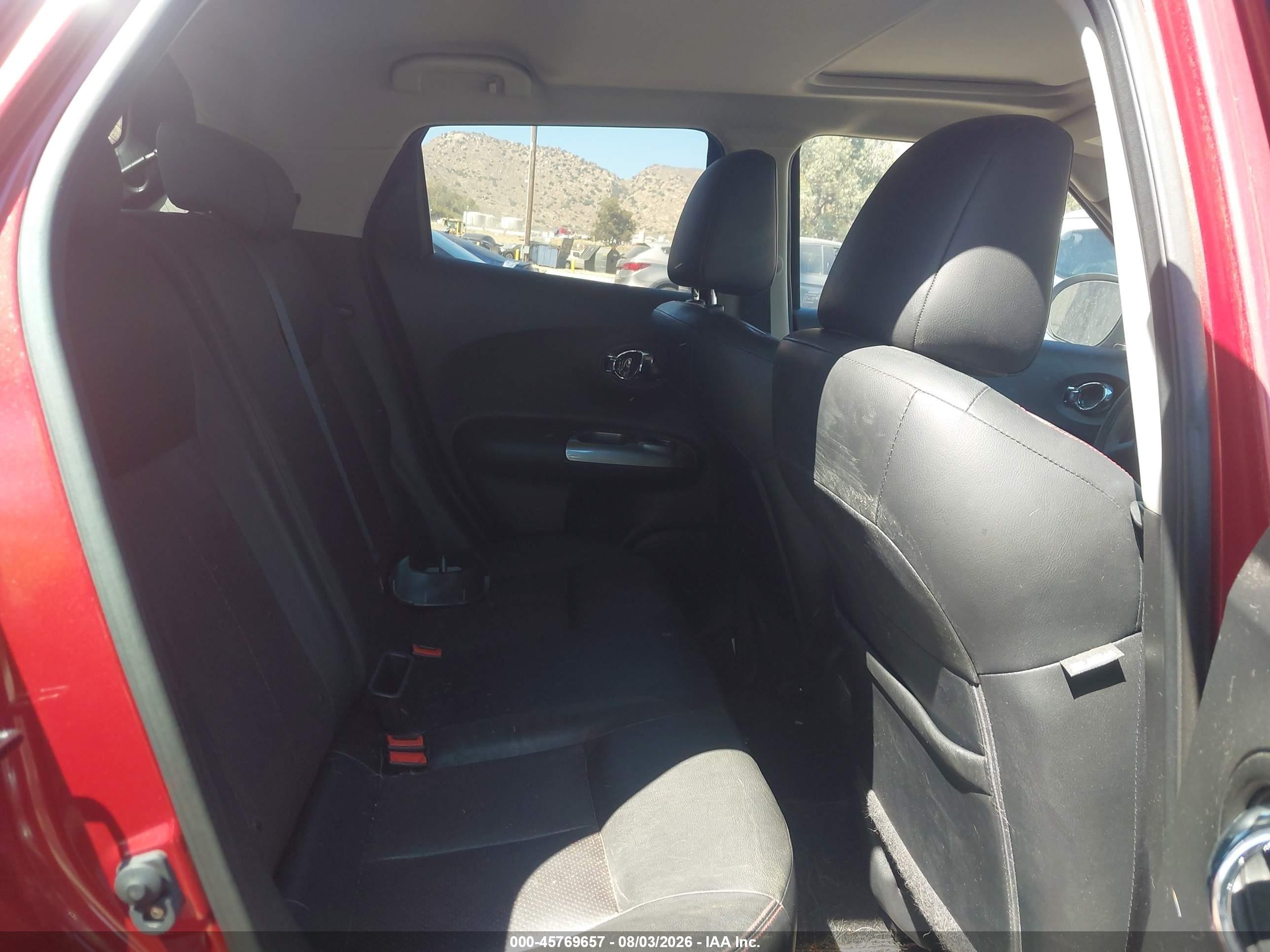 2013 Nissan Juke Sl Красный vin: JN8AF5MV6DT217454