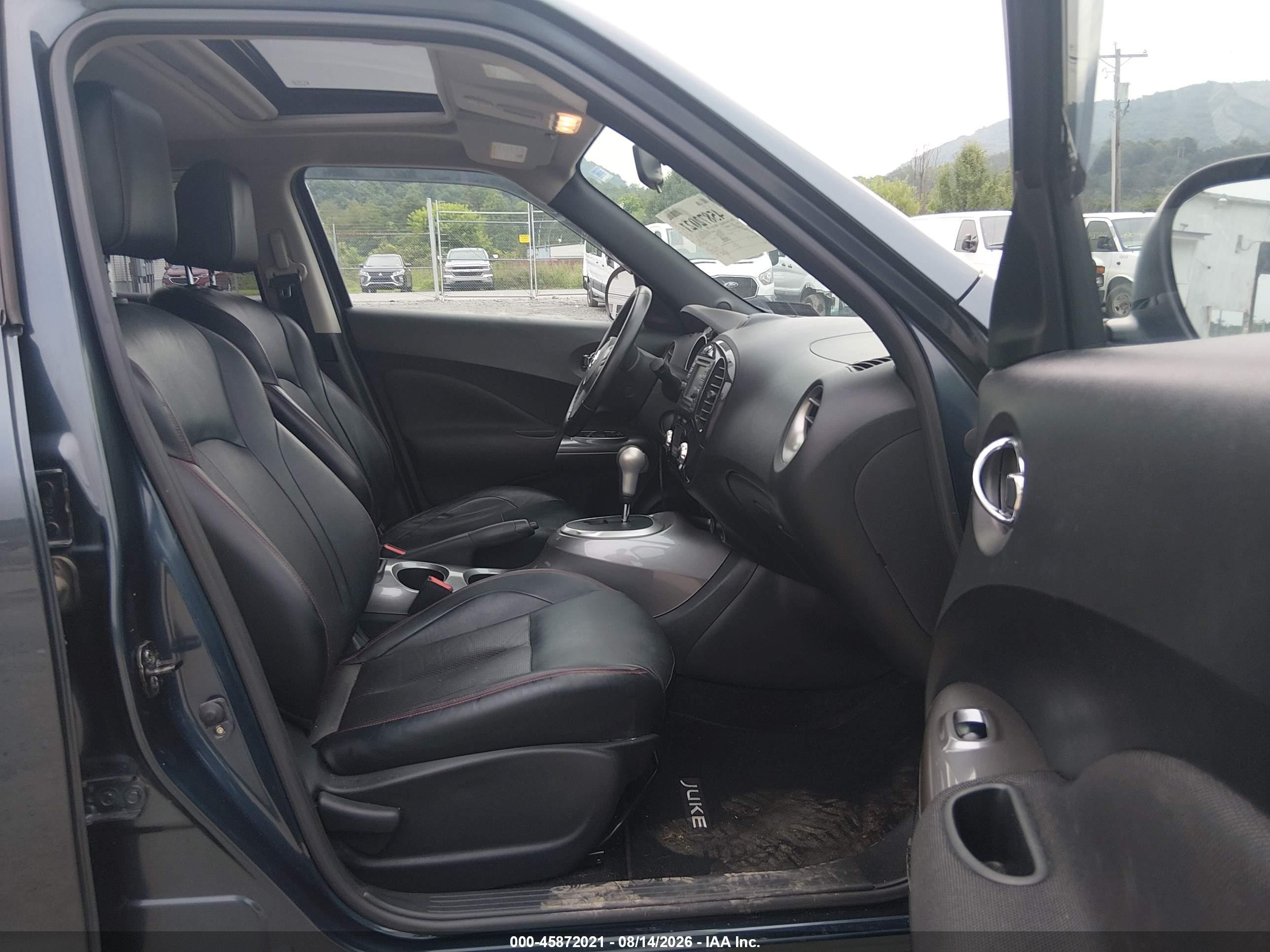 2013 Nissan Juke Sl Blue vin: JN8AF5MV6DT221732