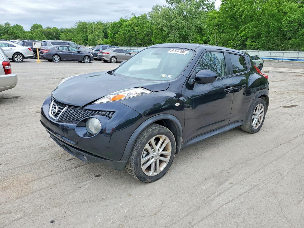2013 Nissan Juke S Черный vin: JN8AF5MV6DT222167