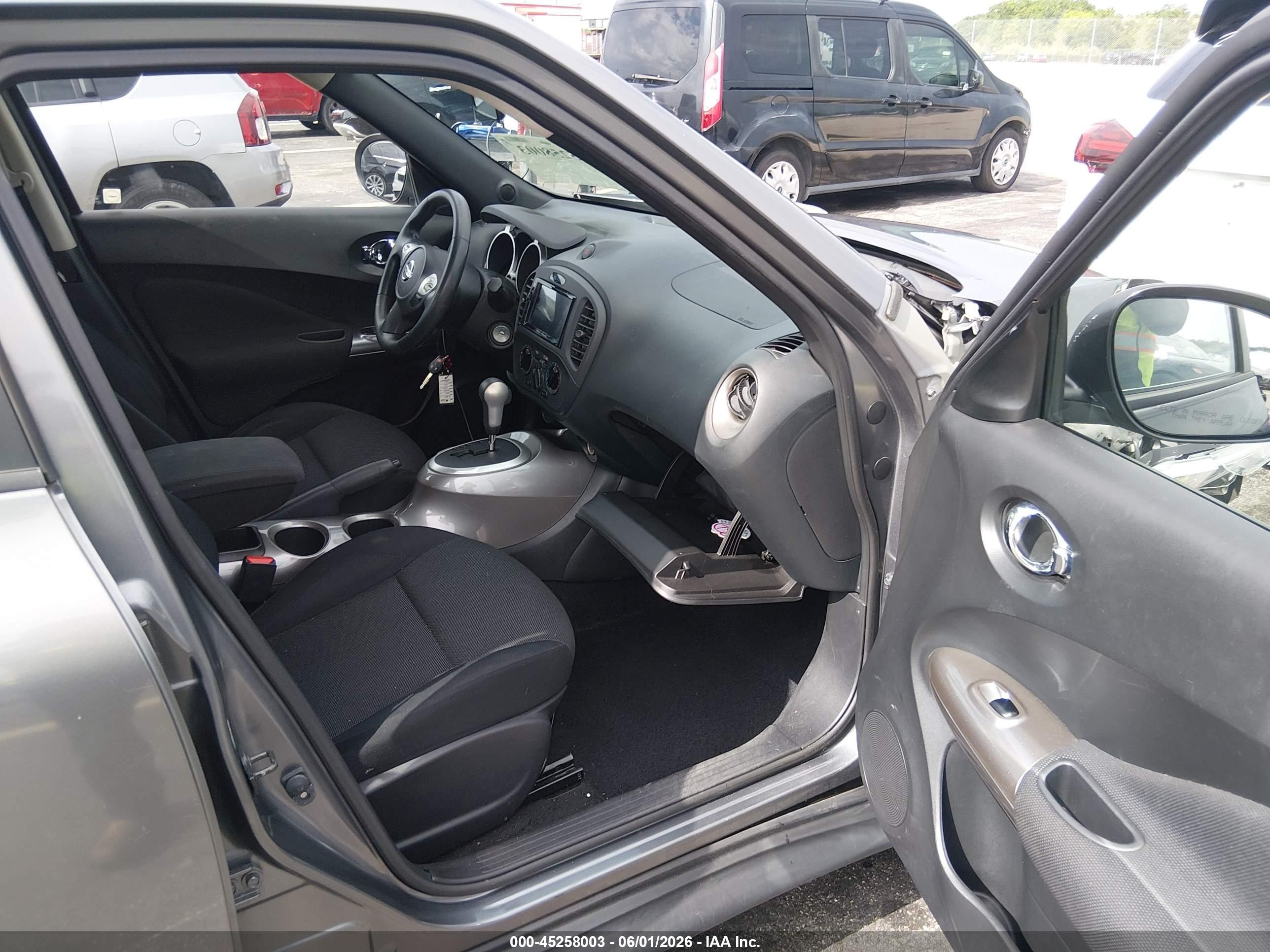 2013 Nissan Juke S Gray vin: JN8AF5MV6DT231113