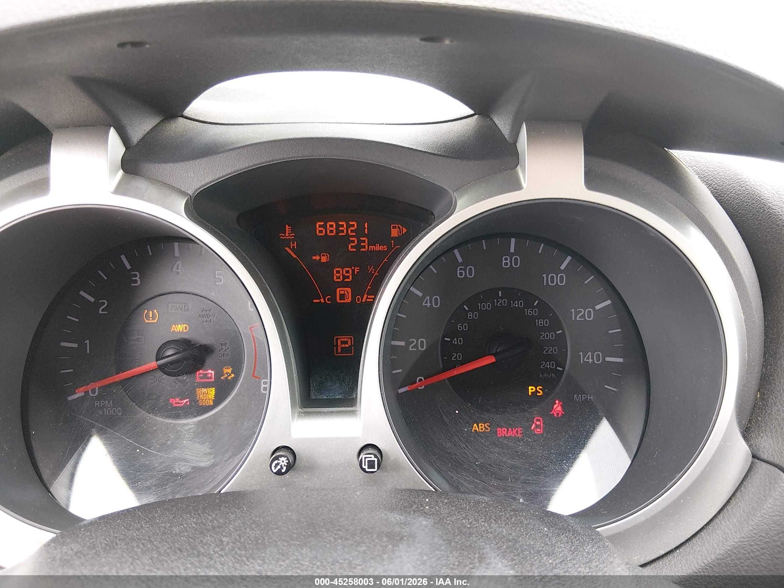 2013 Nissan Juke S Gray vin: JN8AF5MV6DT231113