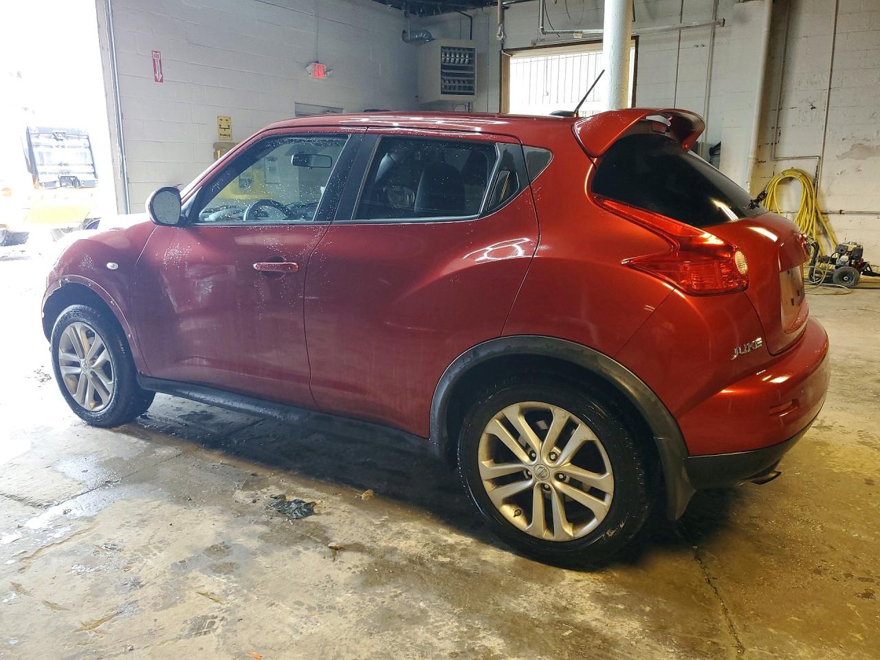 2014 Nissan Juke Sl Burgundy vin: JN8AF5MV6ET362401