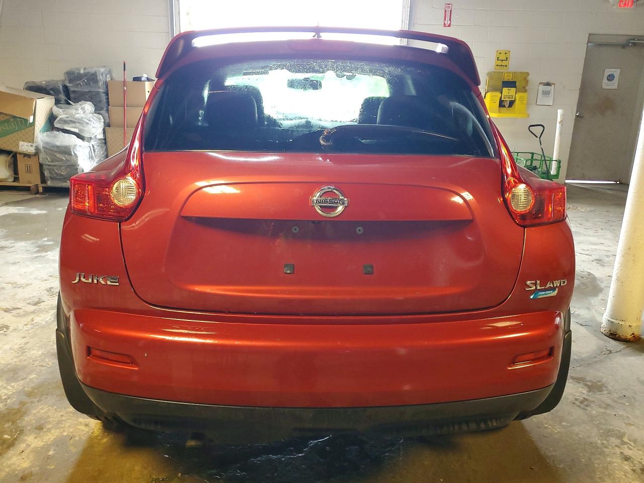 2014 Nissan Juke Sl Burgundy vin: JN8AF5MV6ET362401