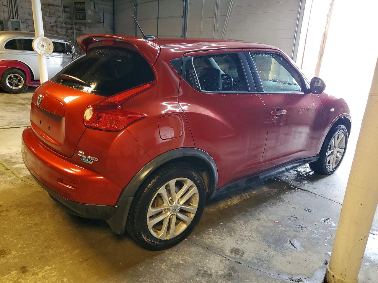 2014 Nissan Juke Sl Burgundy vin: JN8AF5MV6ET362401