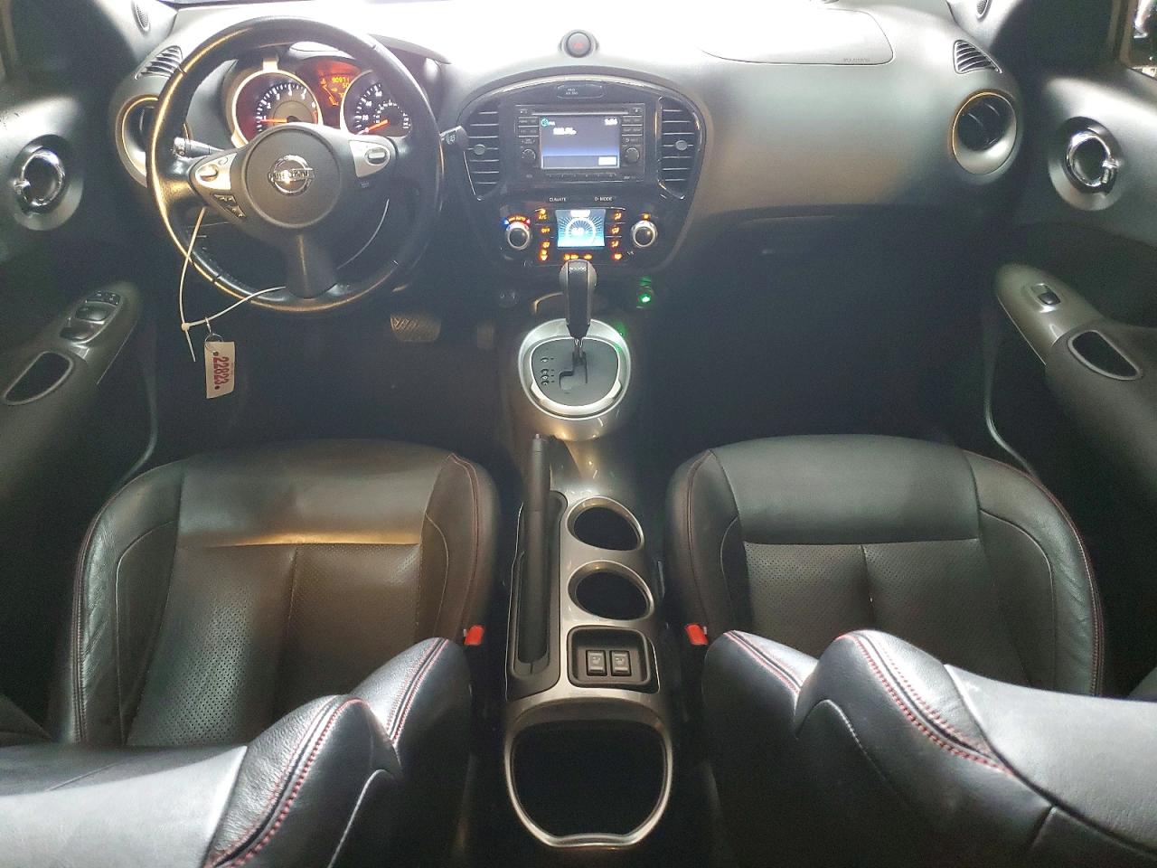 2014 Nissan Juke Sl Burgundy vin: JN8AF5MV6ET362401