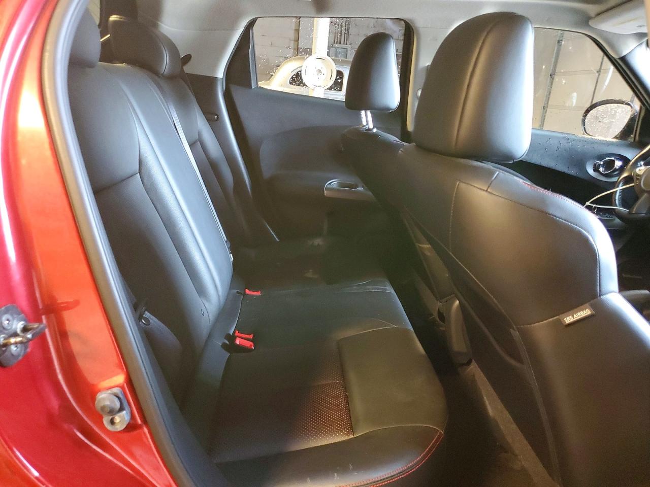 2014 Nissan Juke Sl Burgundy vin: JN8AF5MV6ET362401