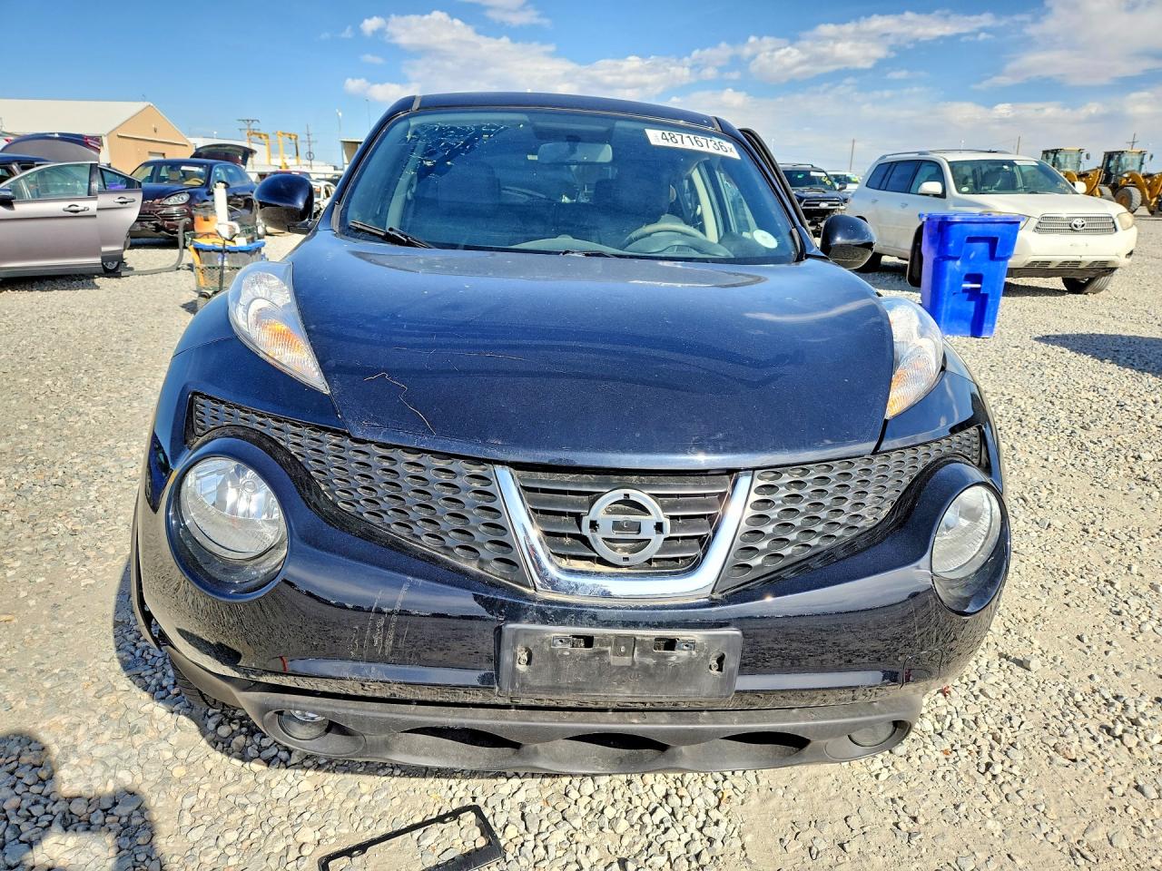 2014 Nissan Juke Sl Black vin: JN8AF5MV6ET484529