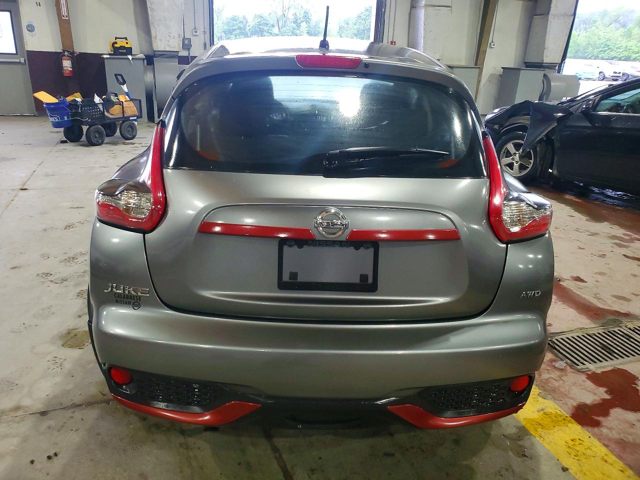 2015 Nissan Juke S Gray vin: JN8AF5MV6FT550305
