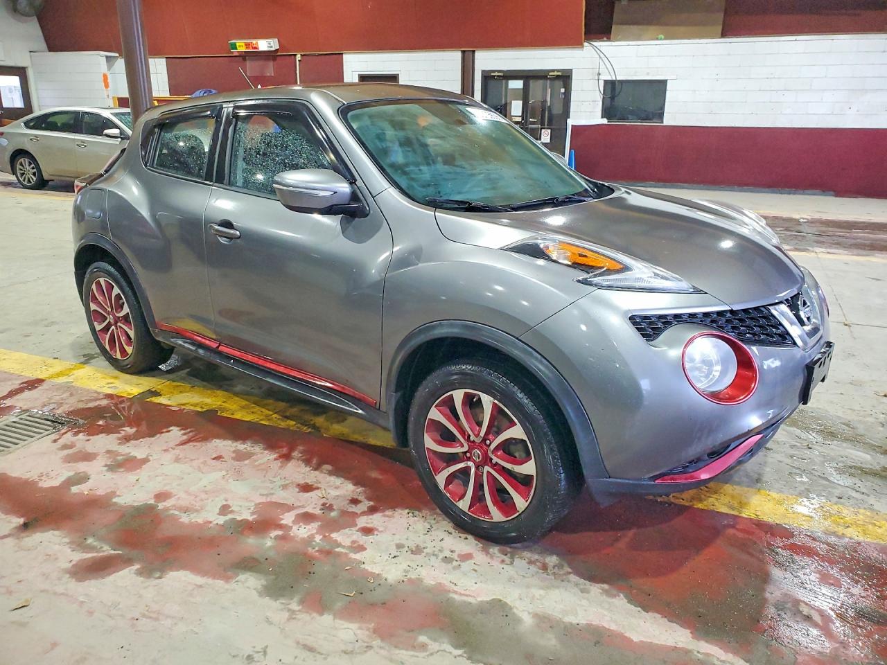 2015 Nissan Juke S Gray vin: JN8AF5MV6FT550305