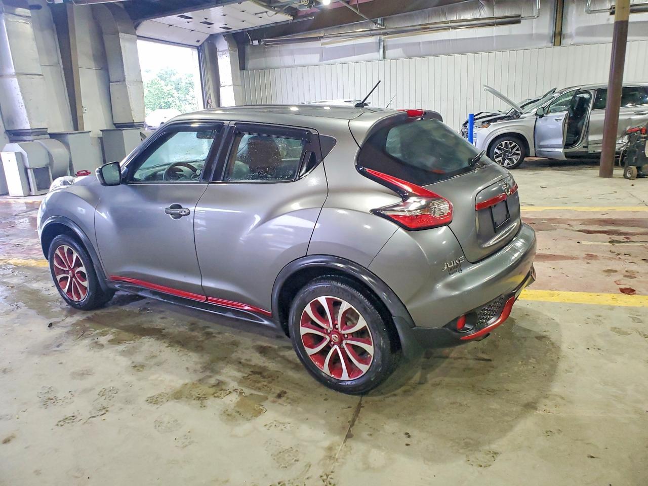 2015 Nissan Juke S Gray vin: JN8AF5MV6FT550305