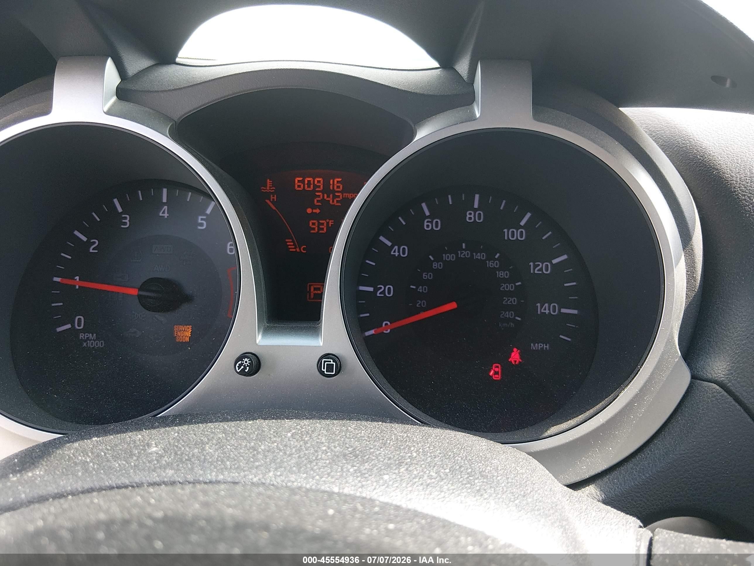 2015 Nissan Juke Sv Purple vin: JN8AF5MV6FT551552