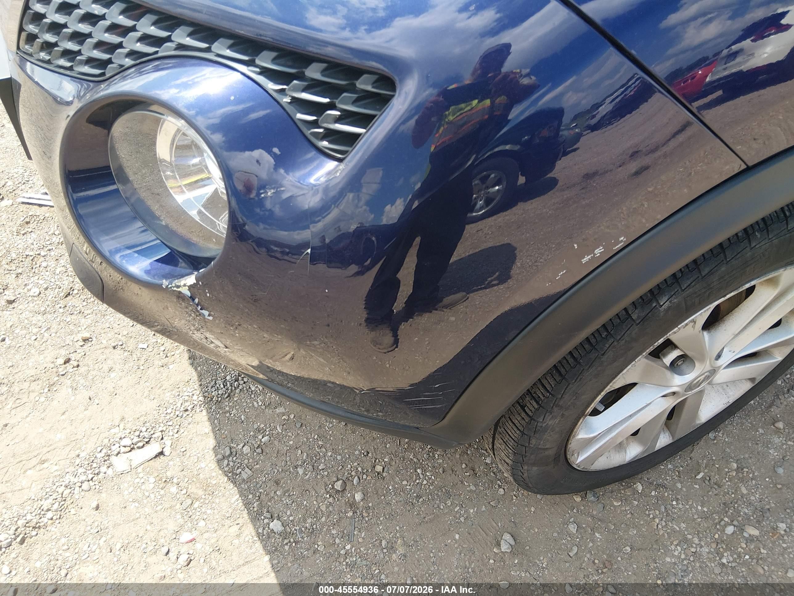 2015 Nissan Juke Sv Purple vin: JN8AF5MV6FT551552