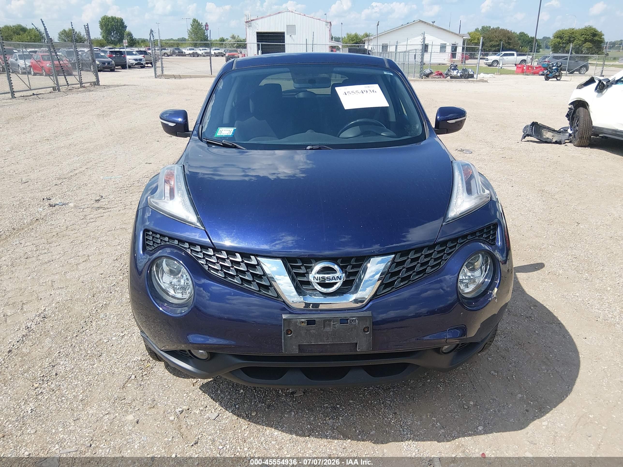 2015 Nissan Juke Sv Purple vin: JN8AF5MV6FT551552