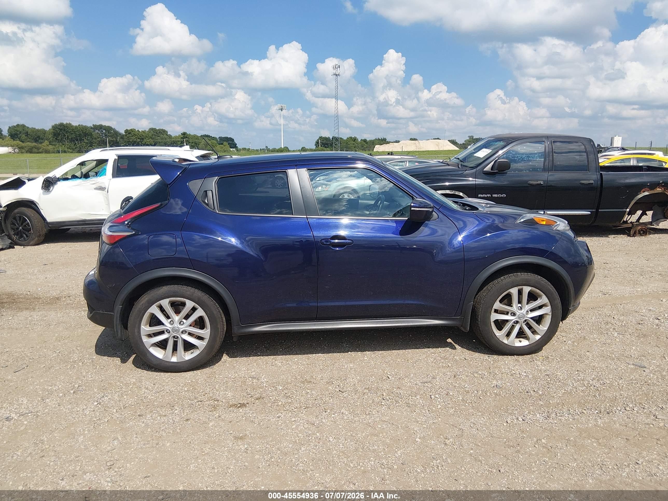 2015 Nissan Juke Sv Purple vin: JN8AF5MV6FT551552