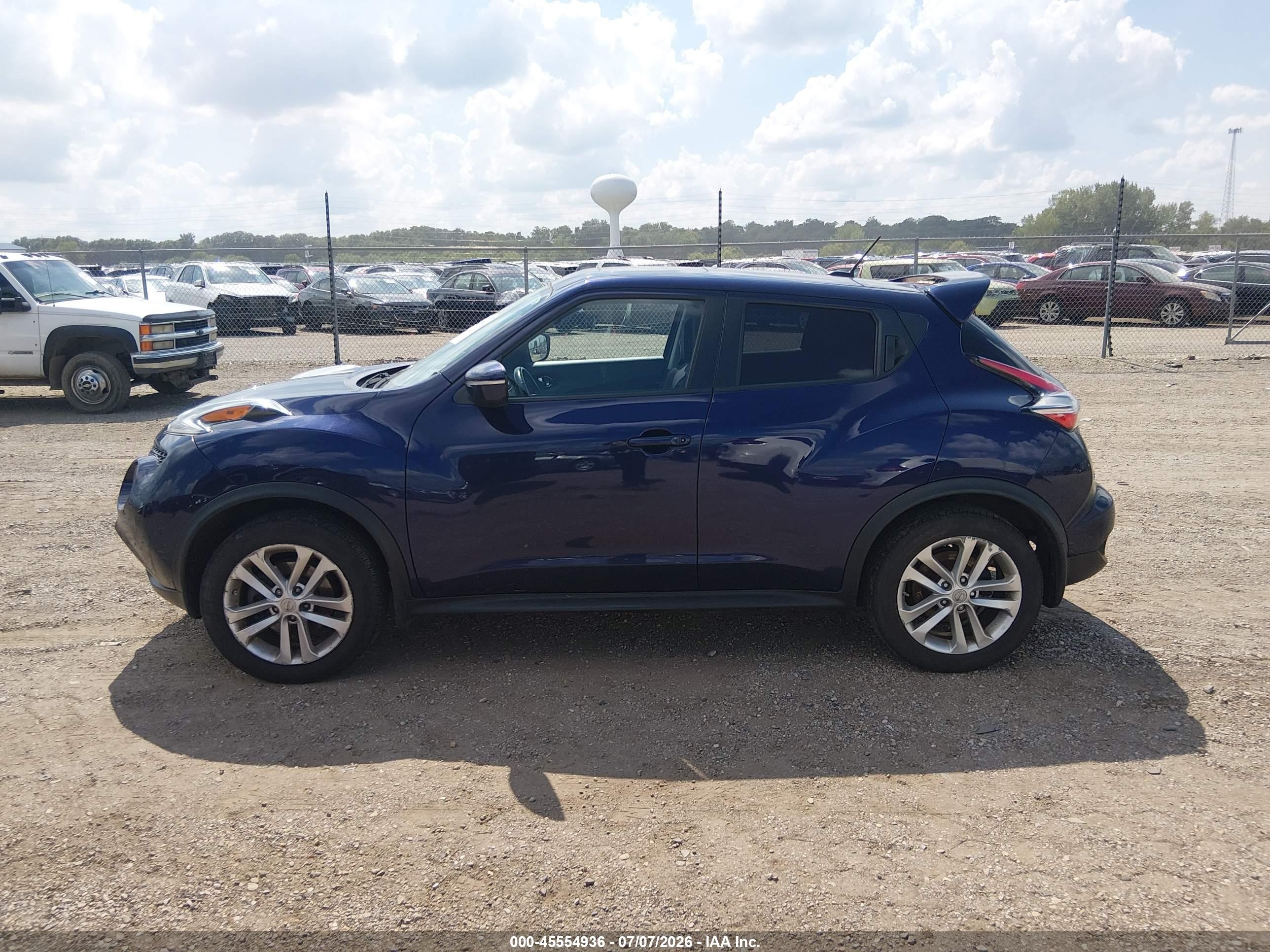 2015 Nissan Juke Sv Purple vin: JN8AF5MV6FT551552