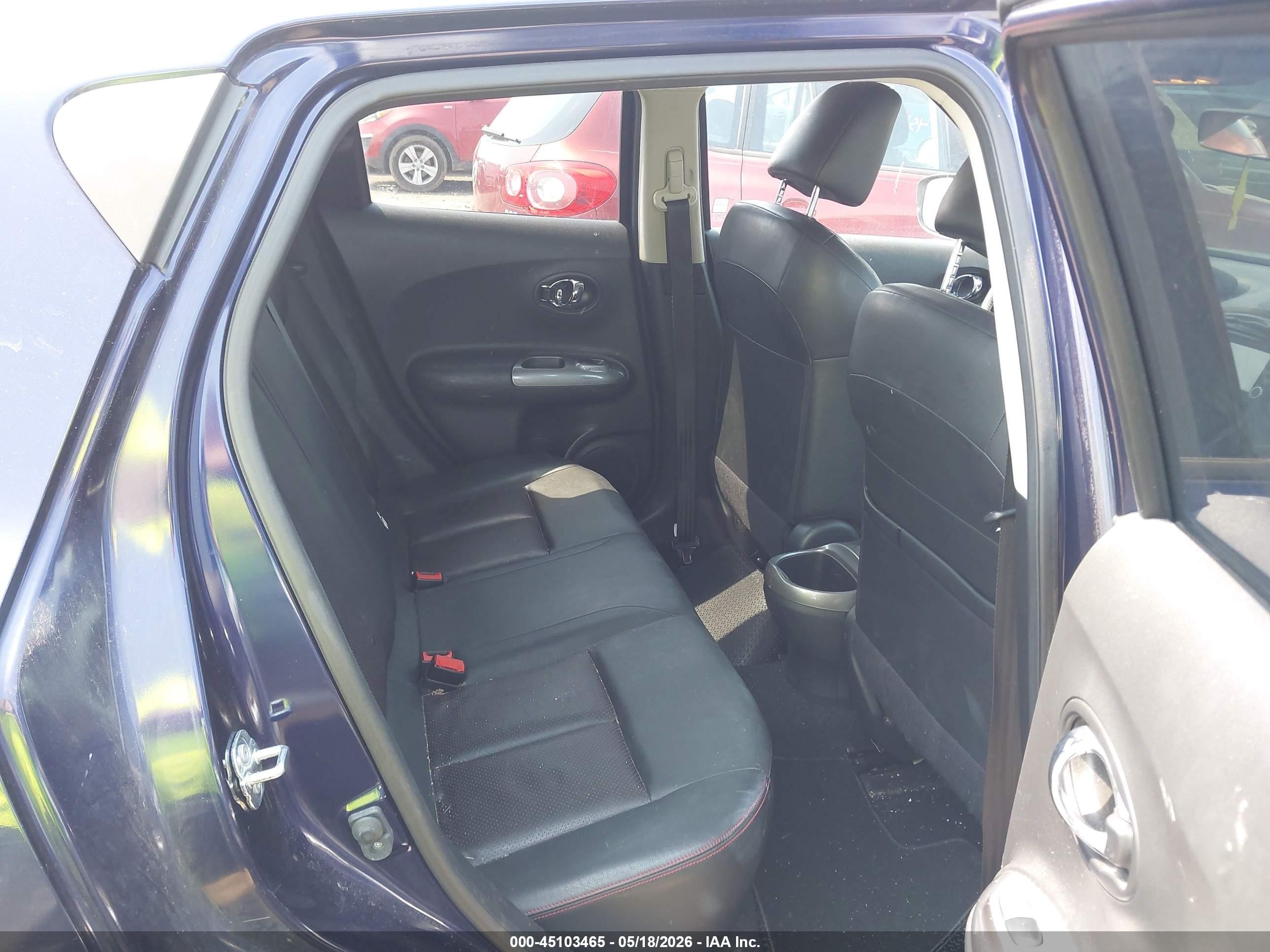 2015 Nissan Juke Sl Фиолетовый vin: JN8AF5MV6FT556587