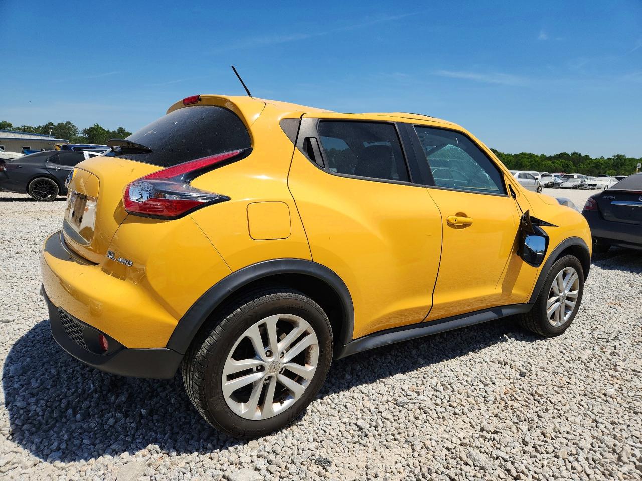 2015 Nissan Juke Sl Yellow vin: JN8AF5MV6FT557321