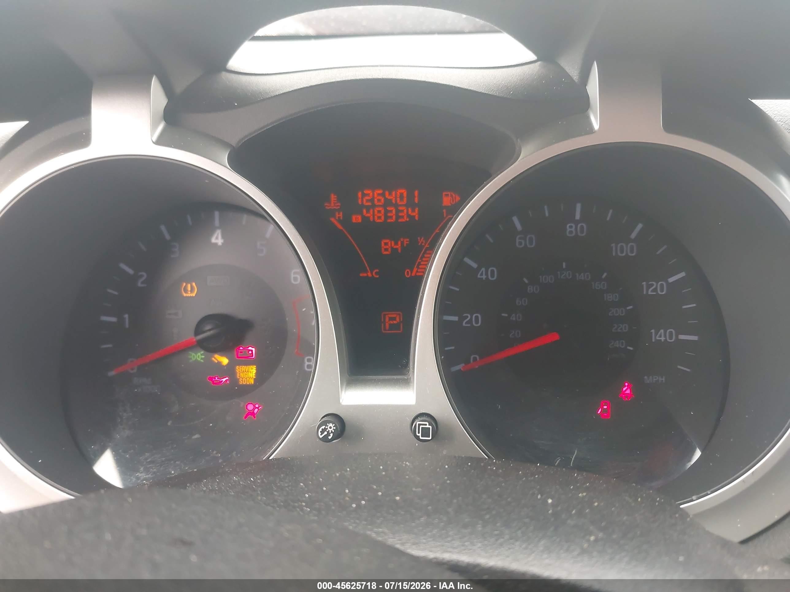 2015 Nissan Juke S Red vin: JN8AF5MV6FT558565