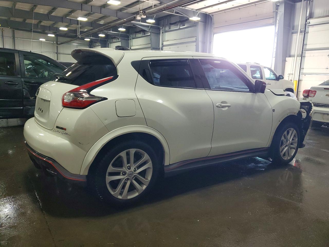 2015 Nissan Juke Nismo White vin: JN8AF5MV6FT561837