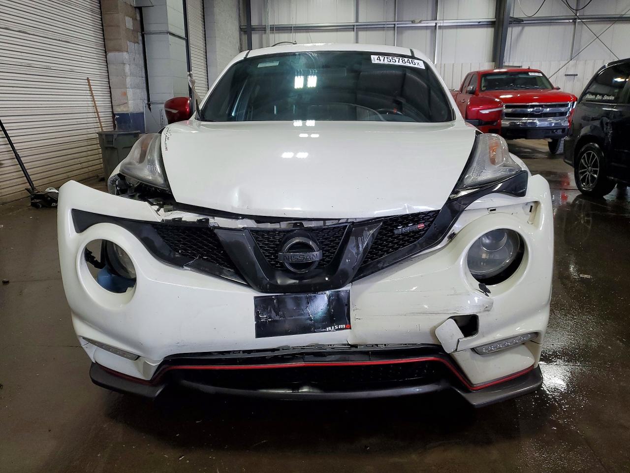2015 Nissan Juke Nismo White vin: JN8AF5MV6FT561837