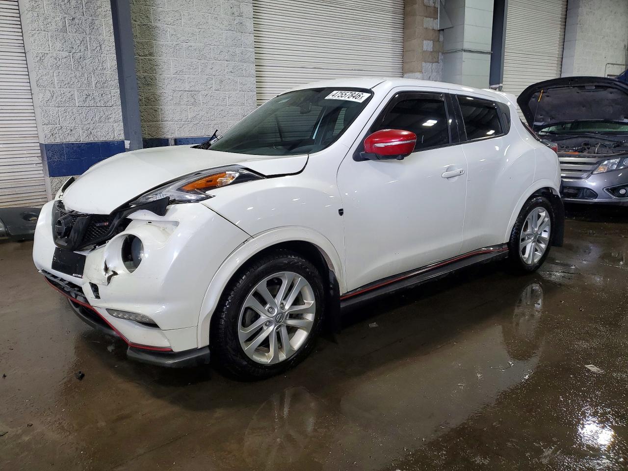 2015 Nissan Juke Nismo White vin: JN8AF5MV6FT561837