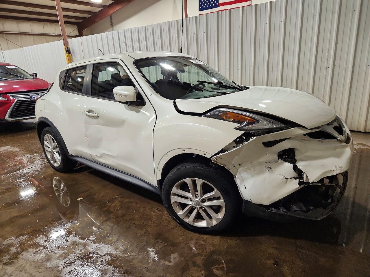 2015 Nissan Juke S/sv/sl/nismo White vin: JN8AF5MV6FT562924
