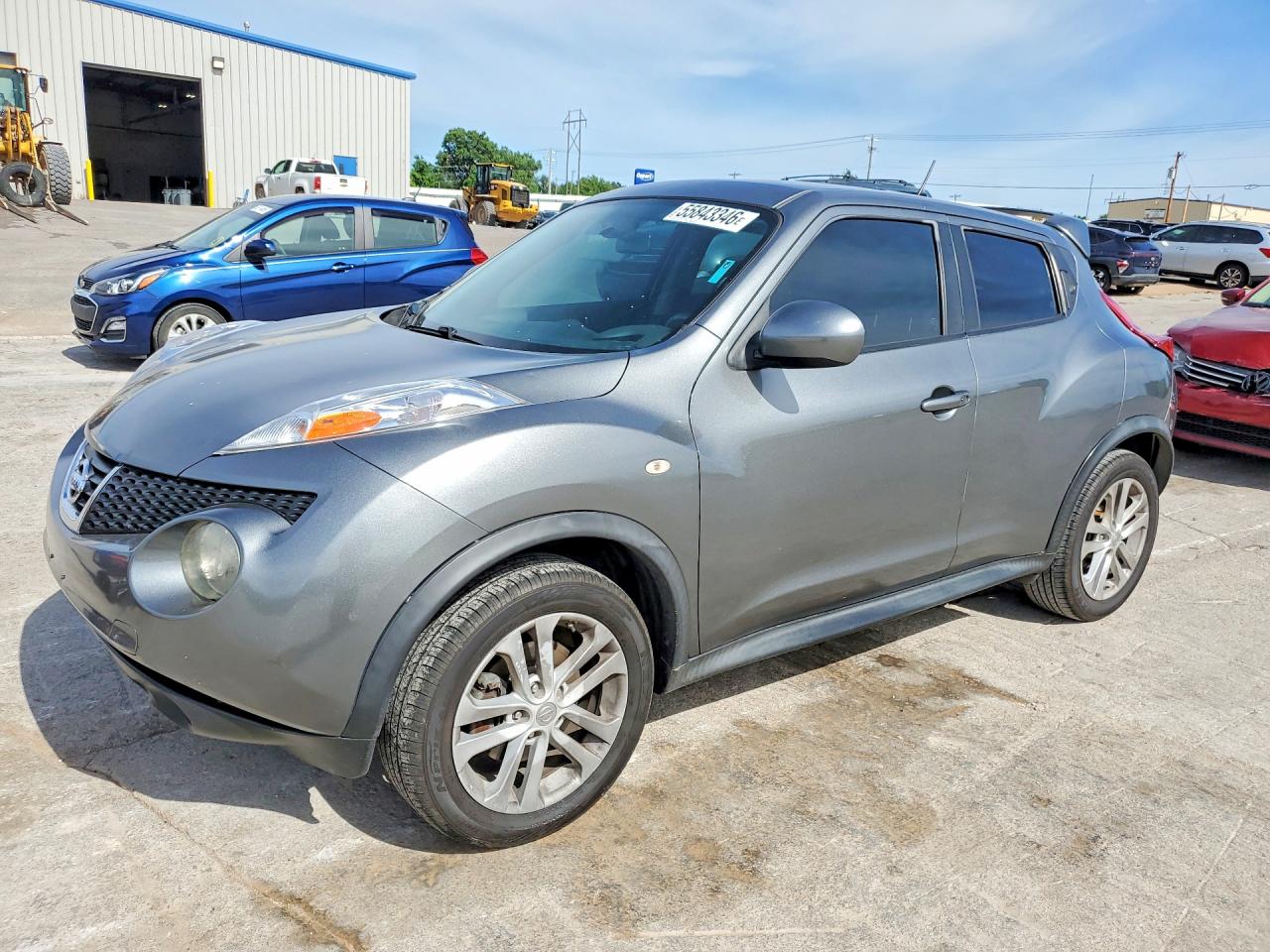2011 Nissan Juke S Gray vin: JN8AF5MV7BT017101