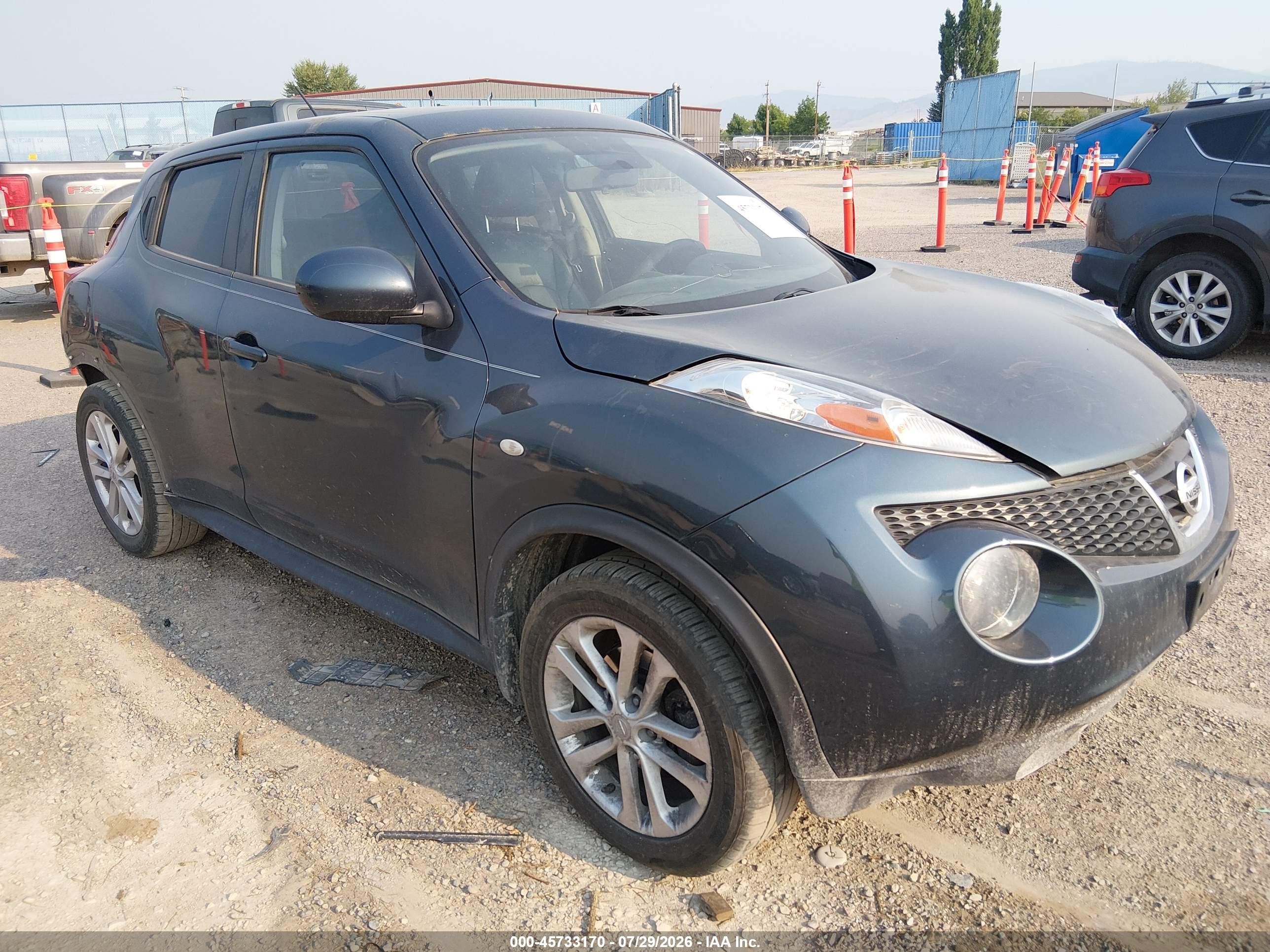 2011 Nissan Juke Sl Blue vin: JN8AF5MV7BT025585