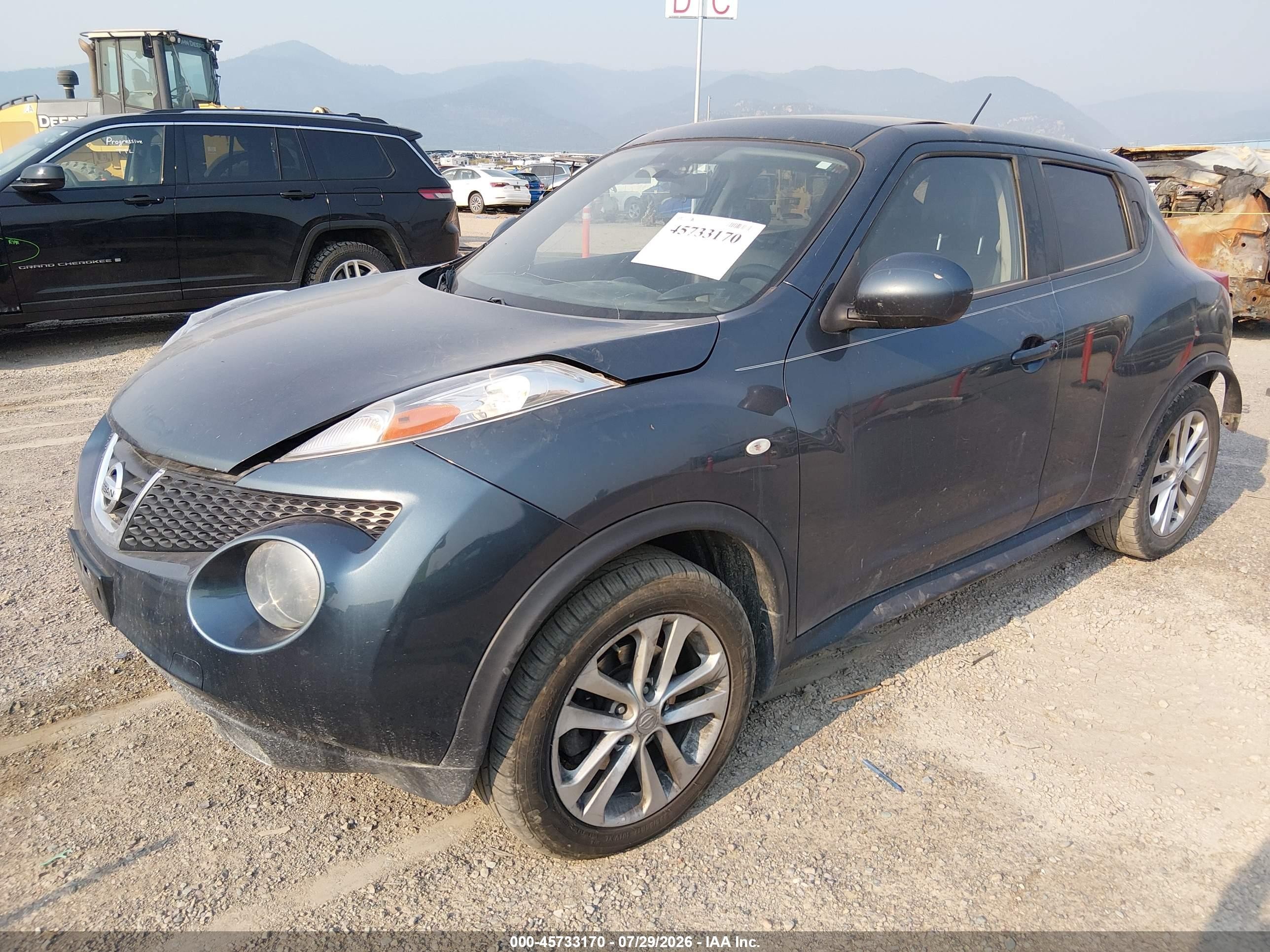 2011 Nissan Juke Sl Blue vin: JN8AF5MV7BT025585