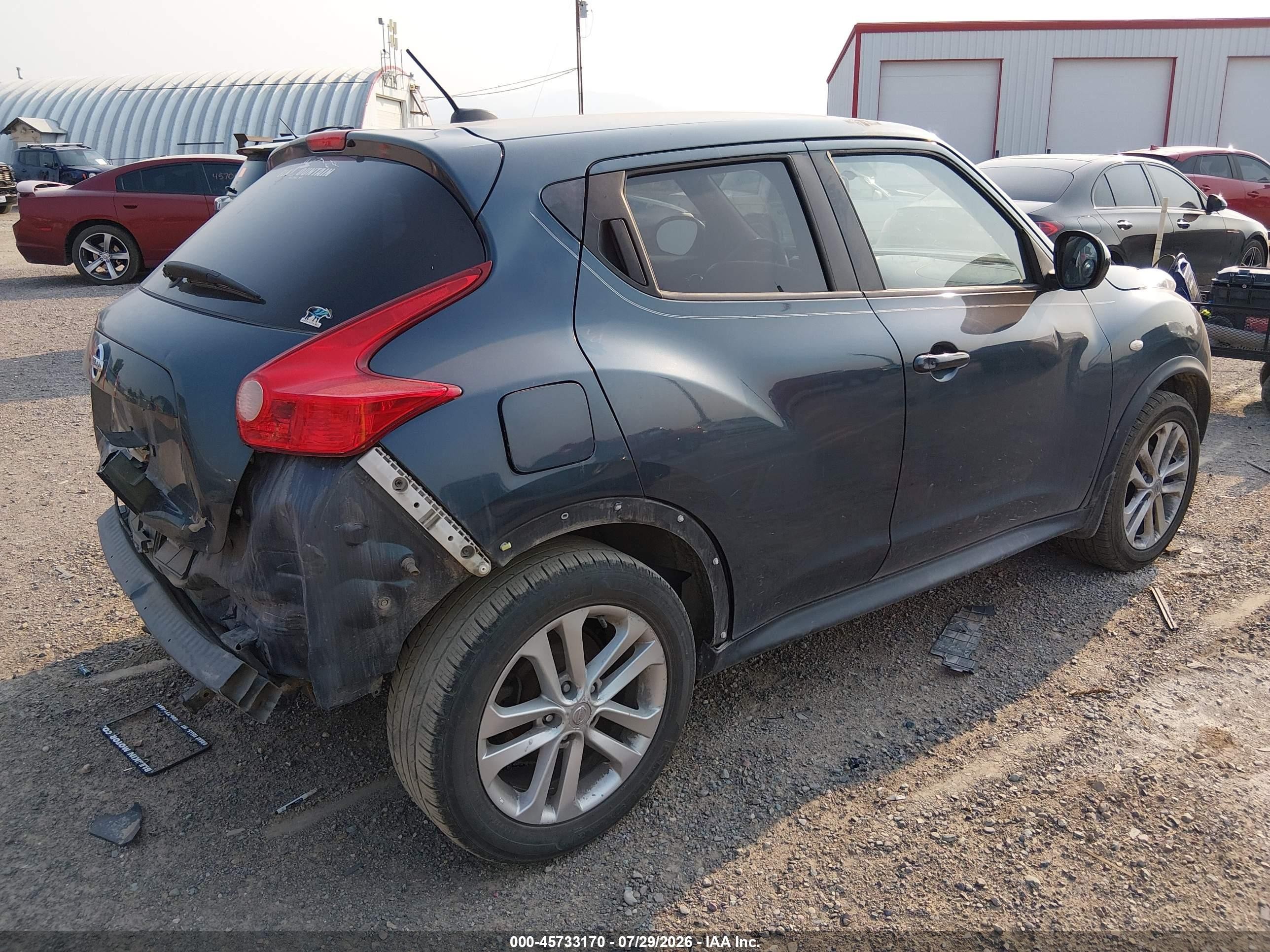 2011 Nissan Juke Sl Blue vin: JN8AF5MV7BT025585