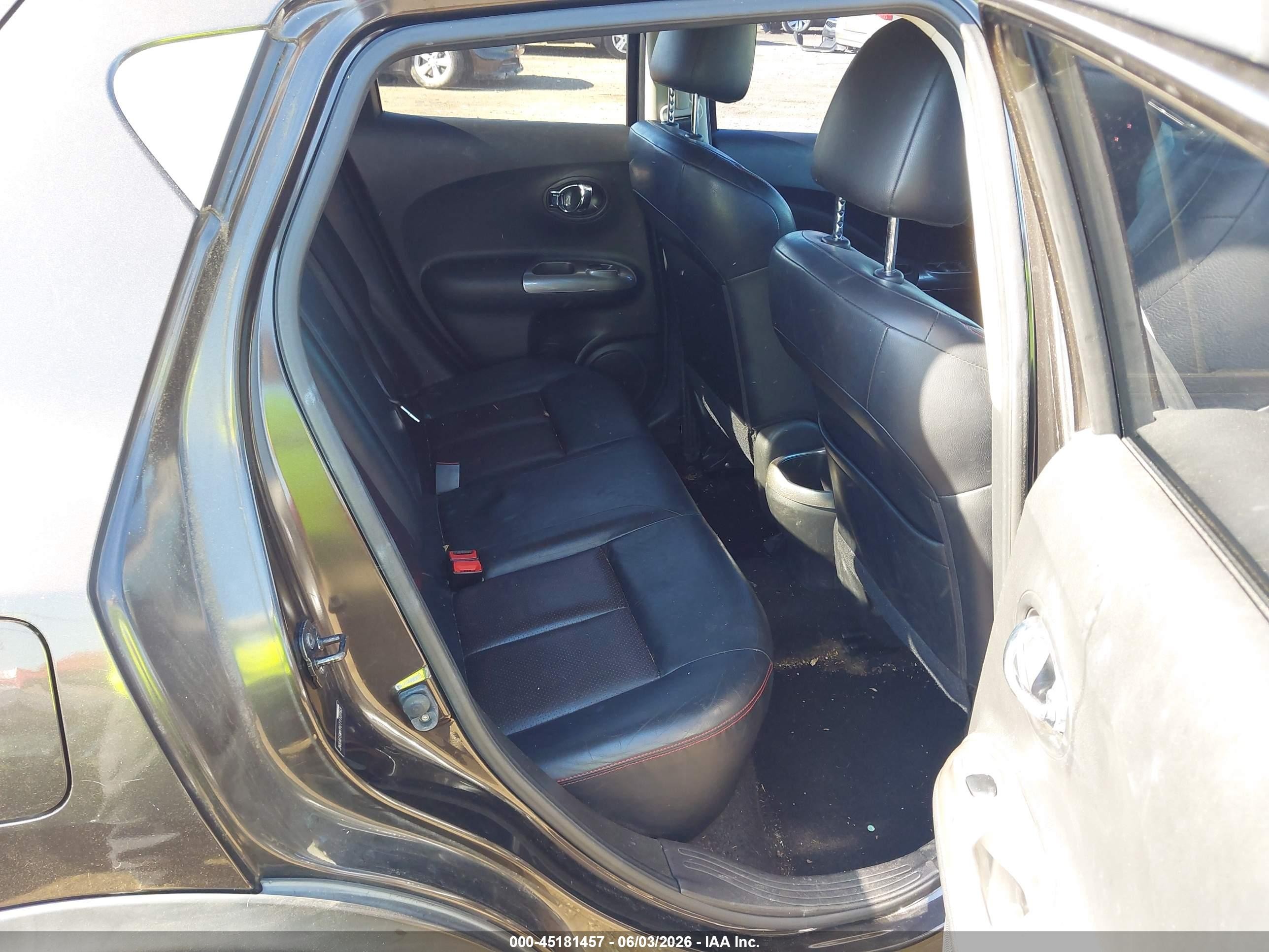 2012 Nissan Juke Sl Black vin: JN8AF5MV7CT110783