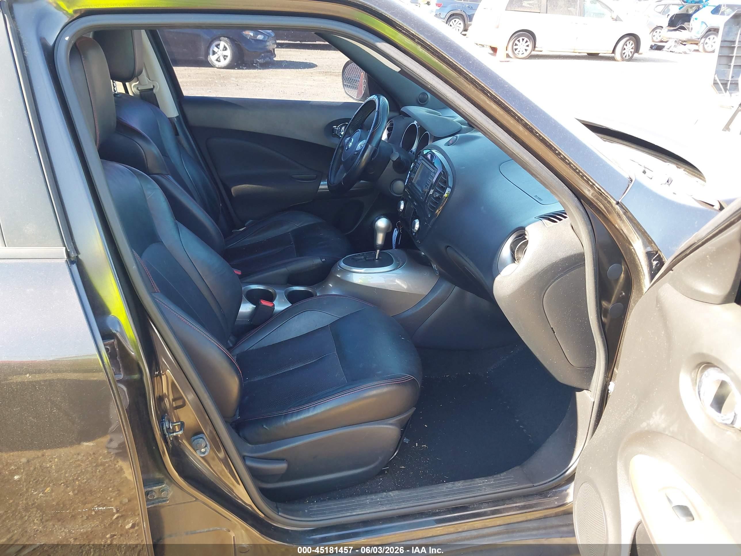 2012 Nissan Juke Sl Black vin: JN8AF5MV7CT110783