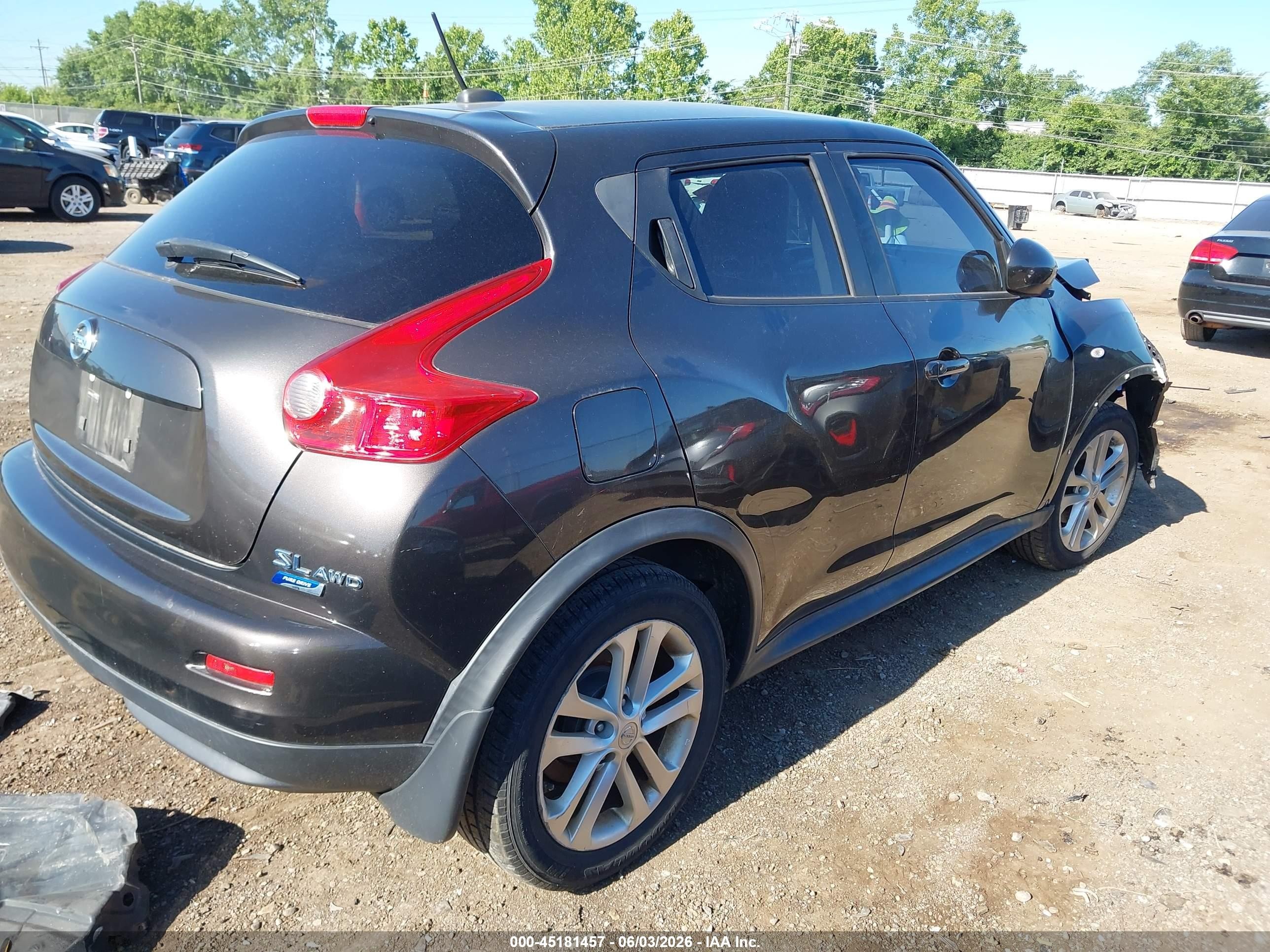2012 Nissan Juke Sl Black vin: JN8AF5MV7CT110783